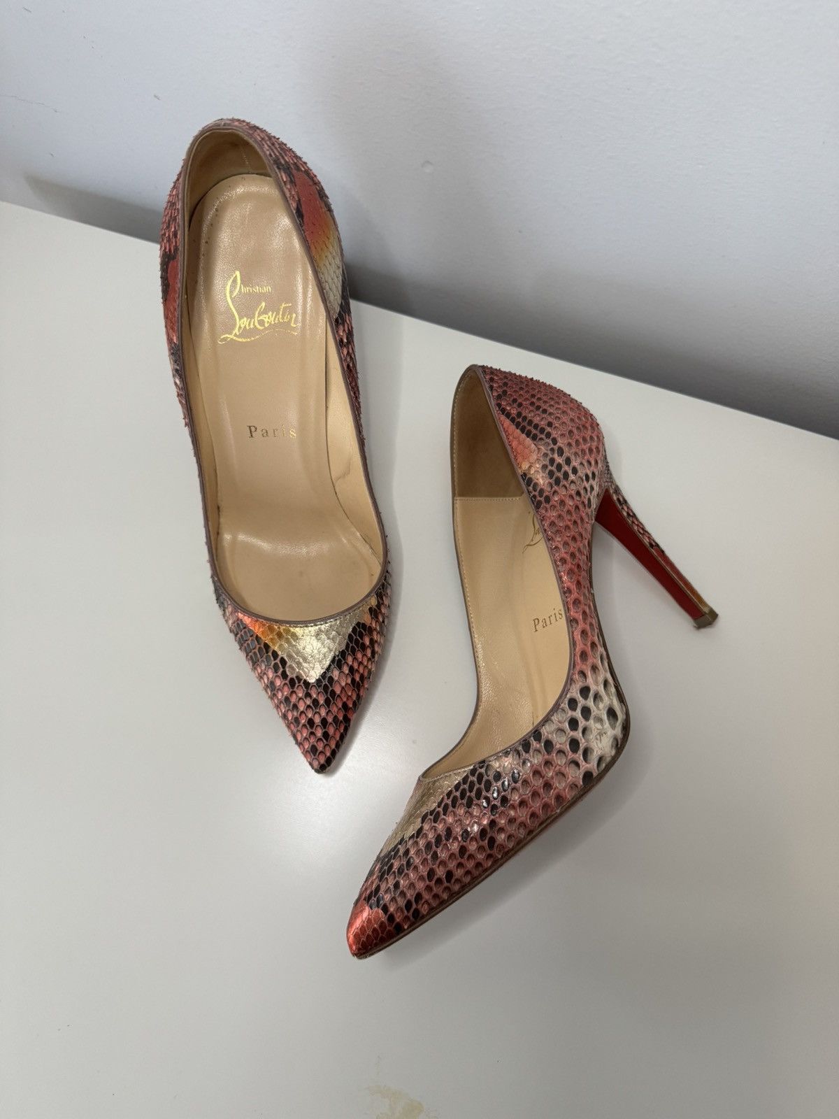Christian Louboutin Christian Louboutin Heels Size US 7.5 / IT 37.5 - 1 Thumbnail