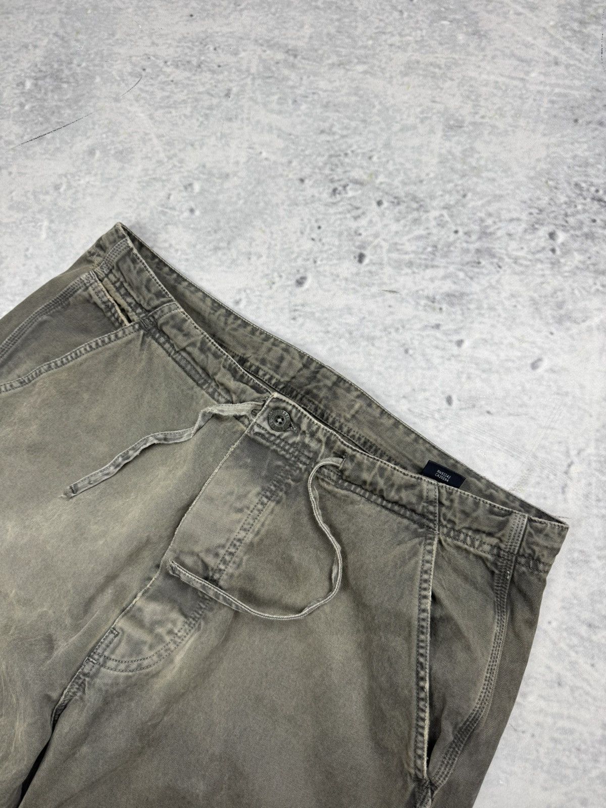 Diesel × Vintage ‼️Diesel 00s Avant-Garde denim pants cargo jeans Size US 35 - 11 Thumbnail