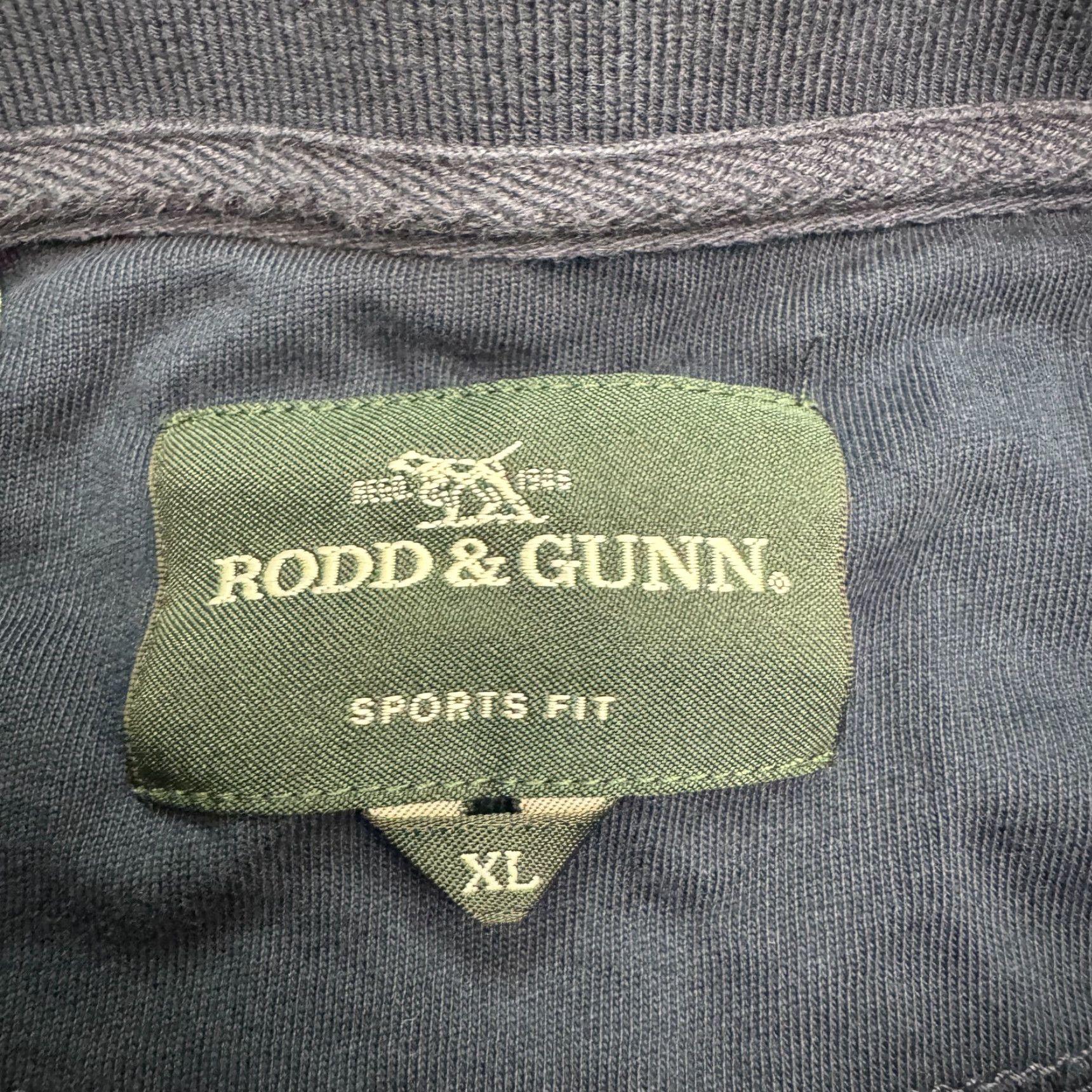 Rodd & Gunn Rodd & Gunn Polo Shirt Mens XL Navy Blue 100% Cotton Short Sleeve Casual Shirt Men XL Navy Blue Golf Tennis Walking 2010s Preppy Sports Size US XL / EU 56 / 4 - 6 Thumbnail