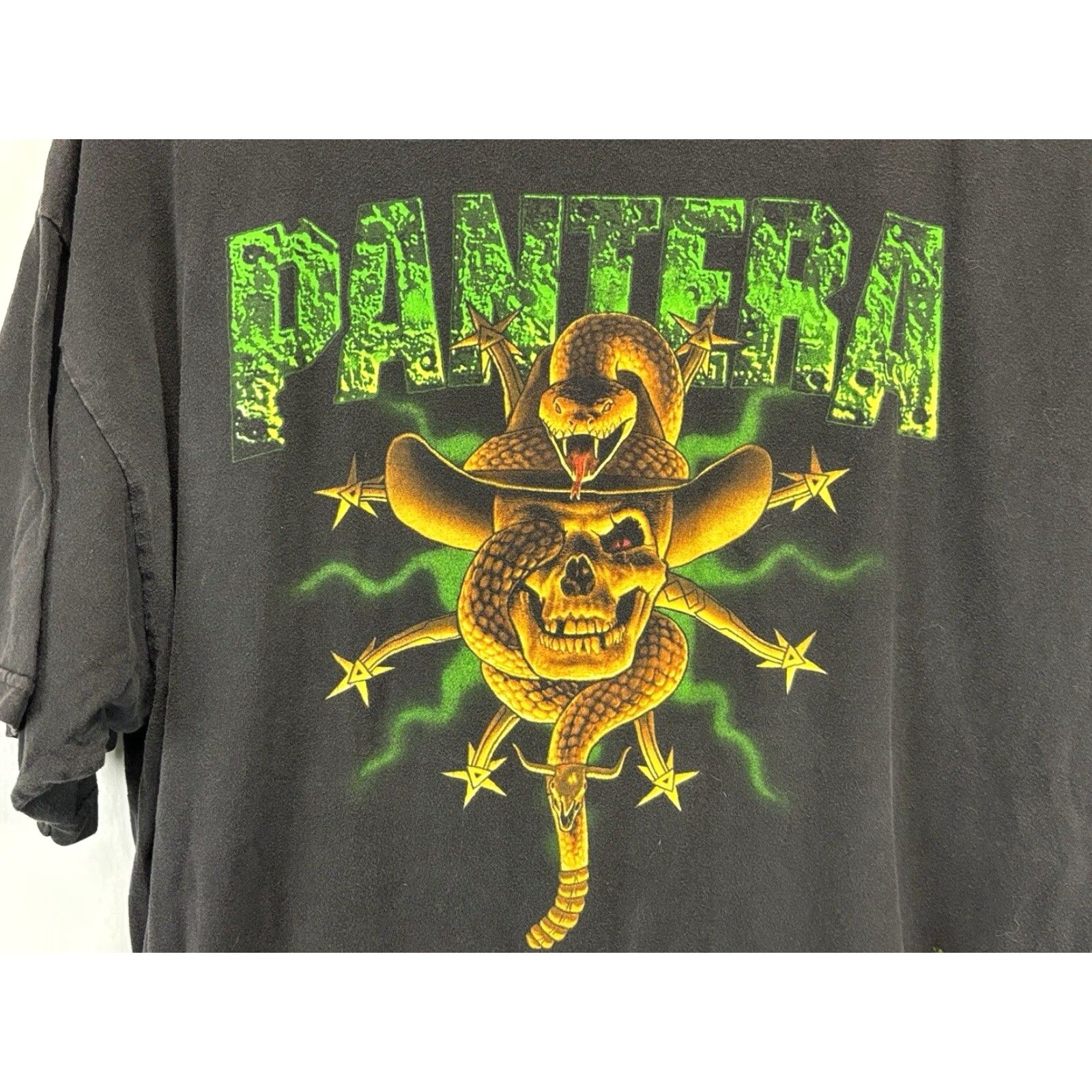 THE GREAT Vtg Pantera The Great Southern Trendkill Tshirt Metal Band Sz X-Large Black 90s Size US XL / EU 56 / 4 - 3 Thumbnail