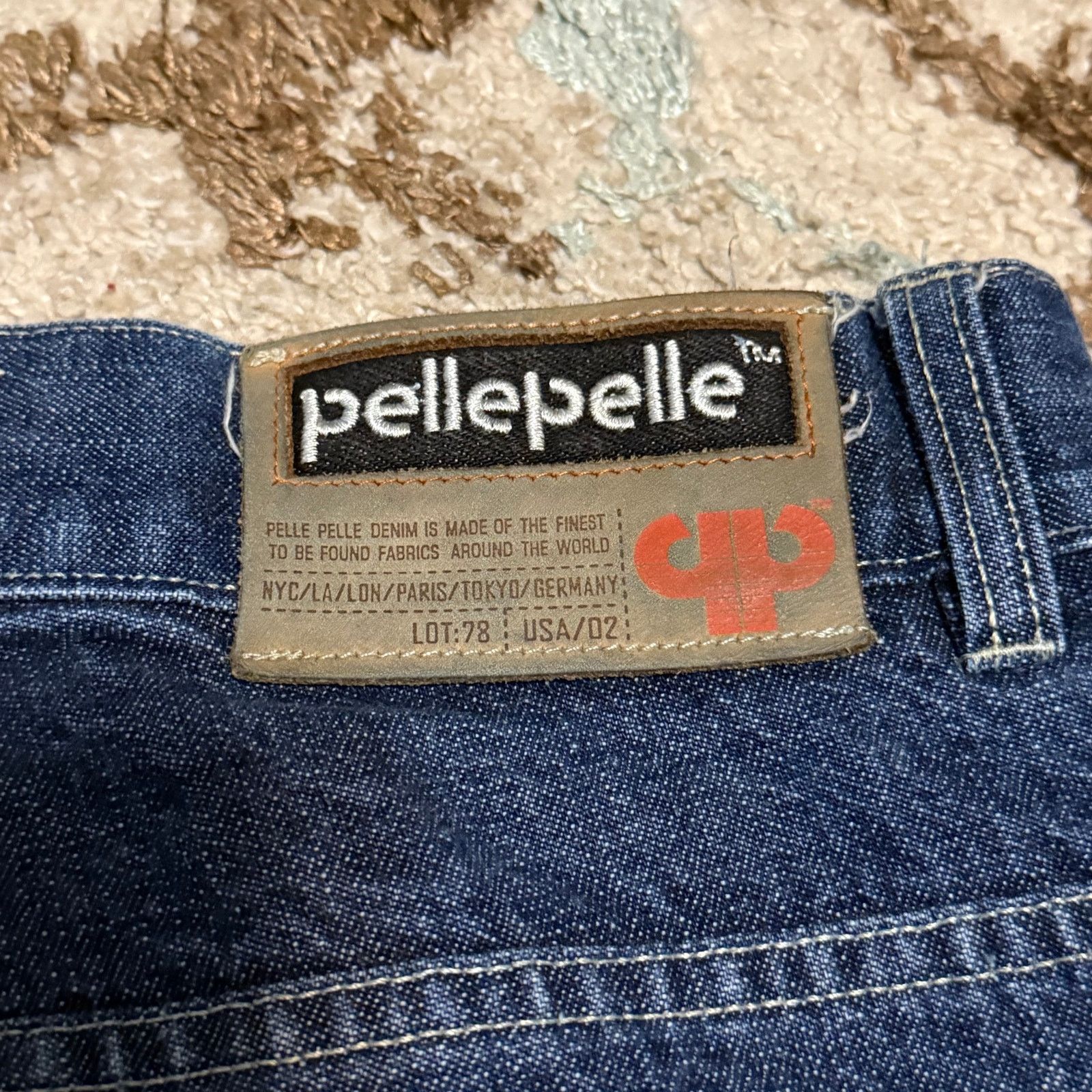 Pelle Pelle Vintage Pelle Pelle Baggy Jeans Size 36x33 90s Y2K Size US 36 / EU 52 - 5 Thumbnail