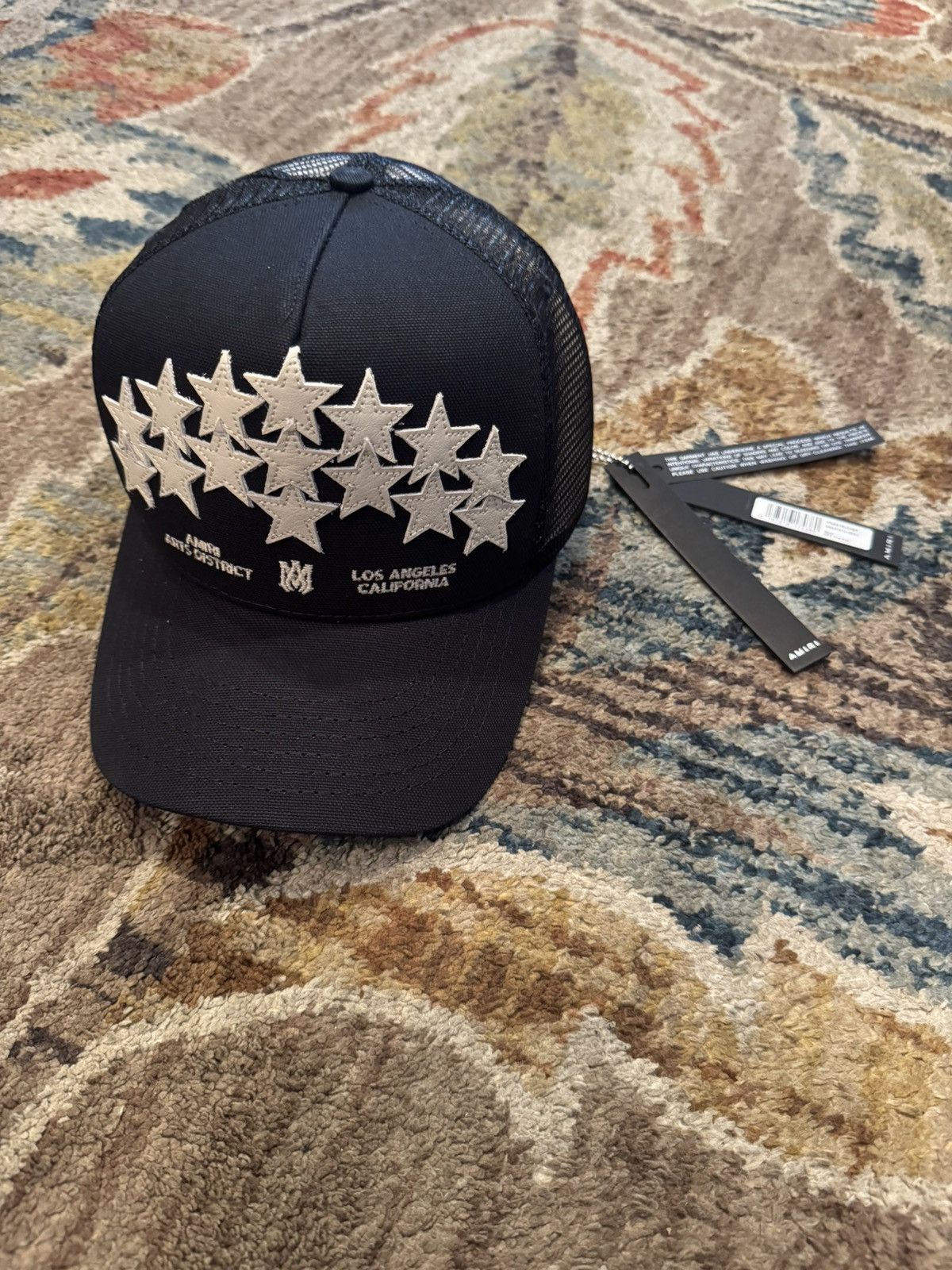 Amiri Amiri Black Stars Trucker Multi-star | Grailed
