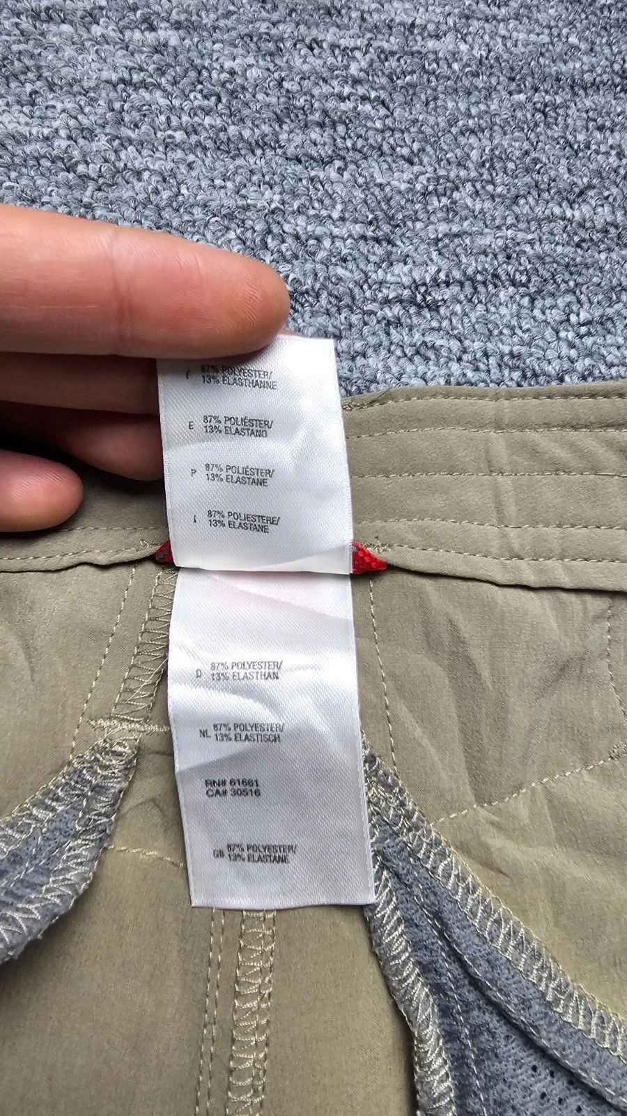 The North Face The North Face Apex Convertible Pants W32 Beige Softshell Size US 32 / EU 48 - 10 Thumbnail