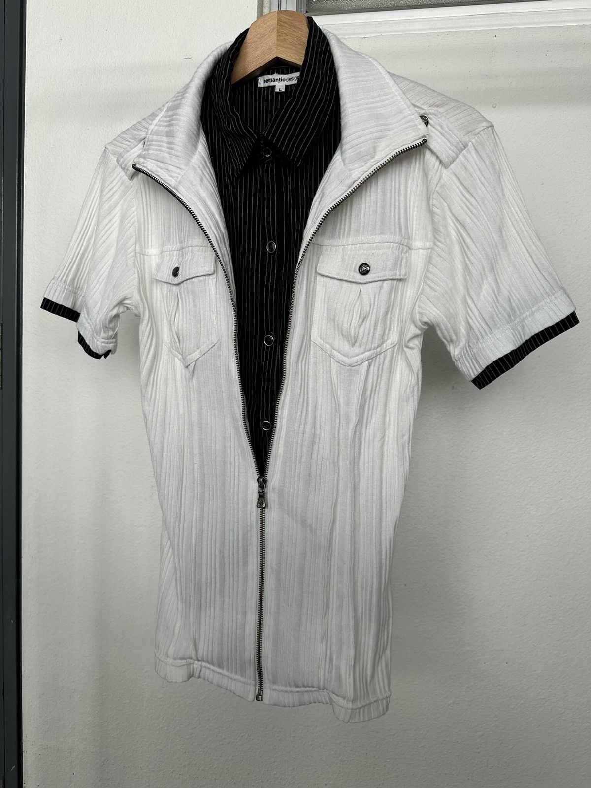 semanticdesign 2010’s Semanticdesign light zipper shirt Size US M / EU 48-50 / 2 - 10 Thumbnail