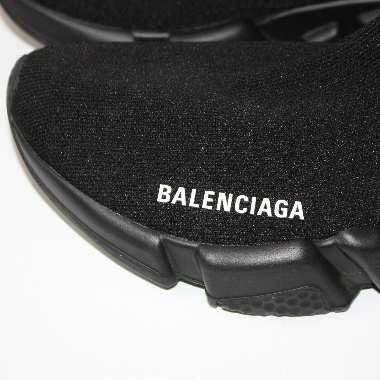 Balenciaga Speed Lite Knit Sneakers Black & White Soles size US 6 NEW Size US 6 / IT 36 - 5 Thumbnail