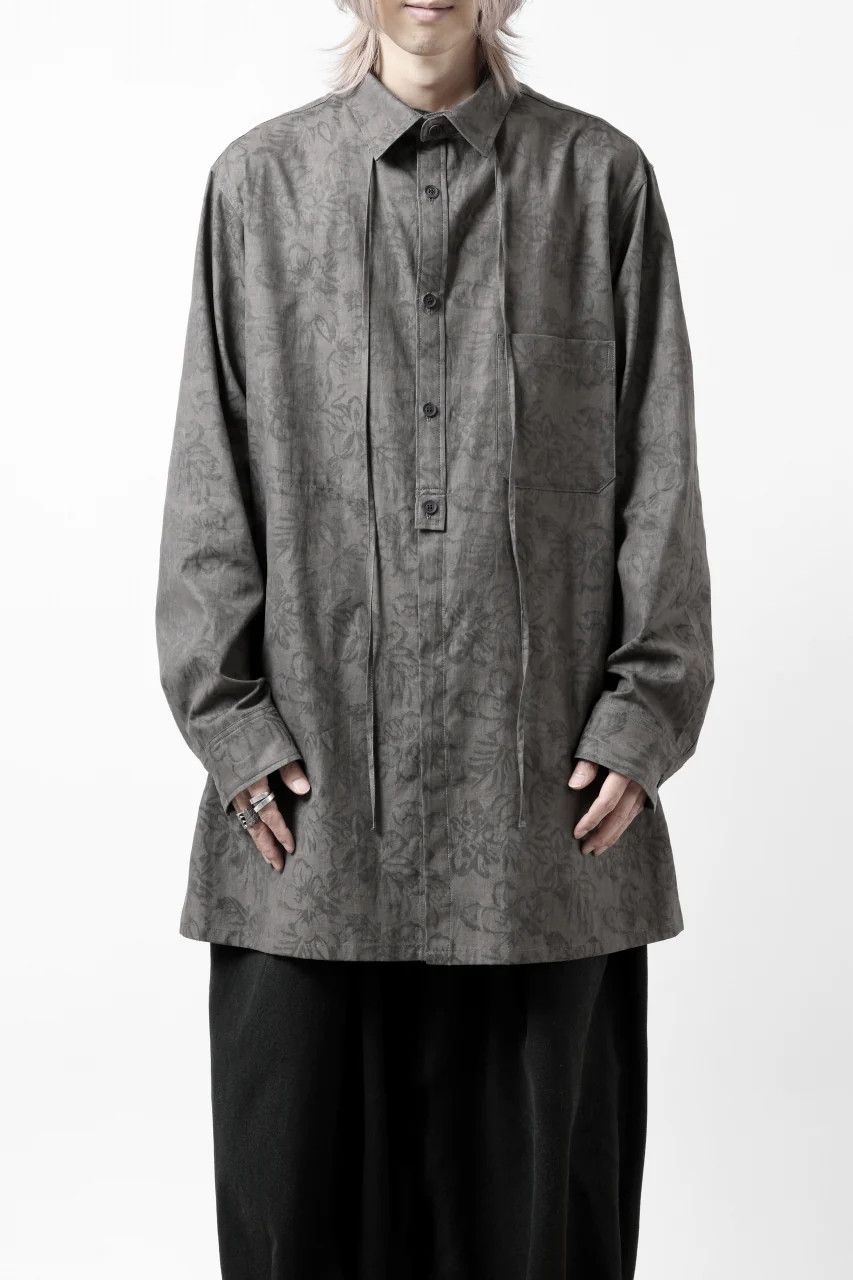 Y's for Men Yohji Yamamoto Y's for men - FLORAL JACQUARD SHIRT Size US L / EU 52-54 / 3 - 3 Thumbnail