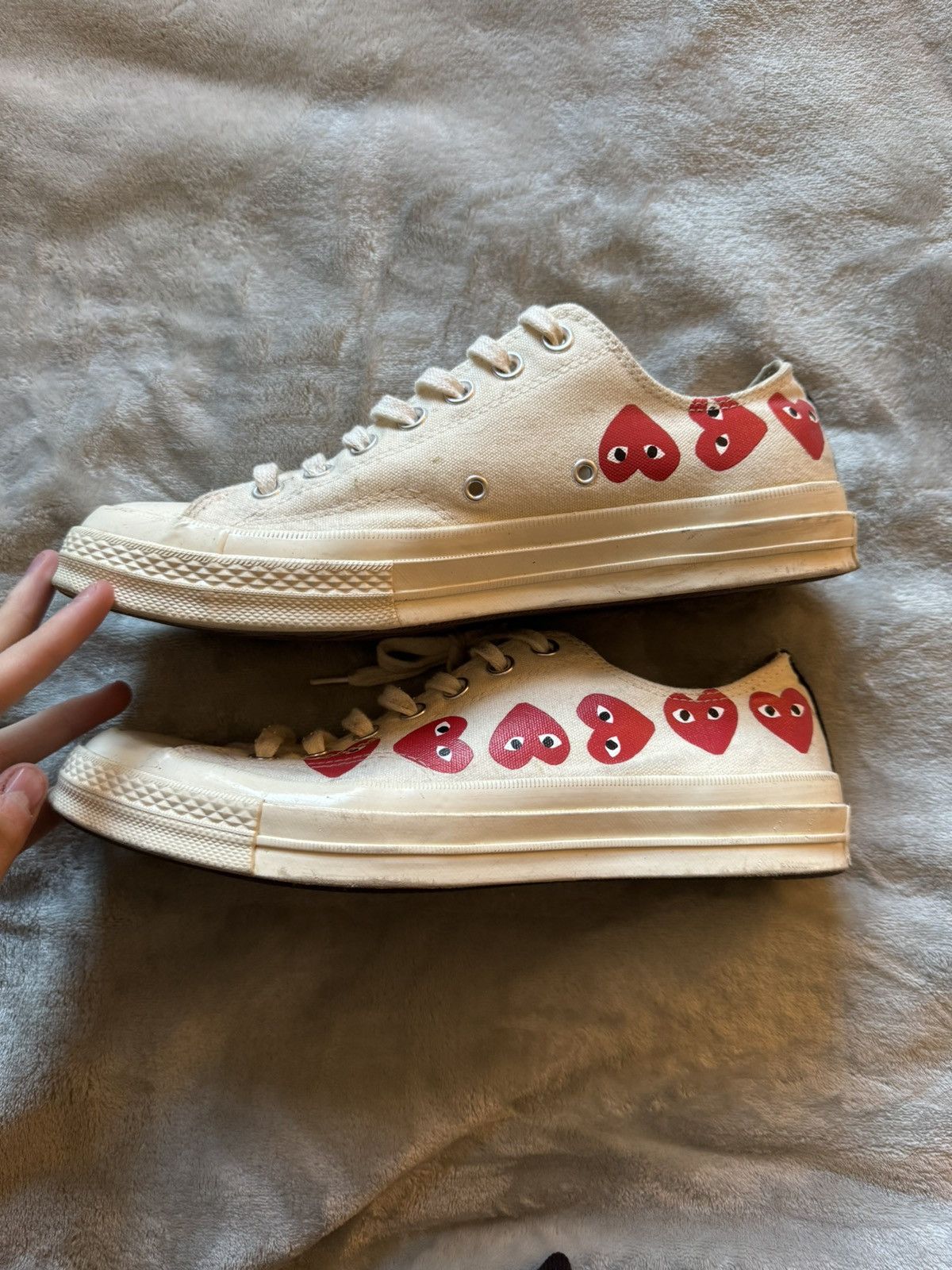 Comme des Garcons Comme Des Garcons multi heart shoe Size US 9 / EU 42 - 1 Thumbnail