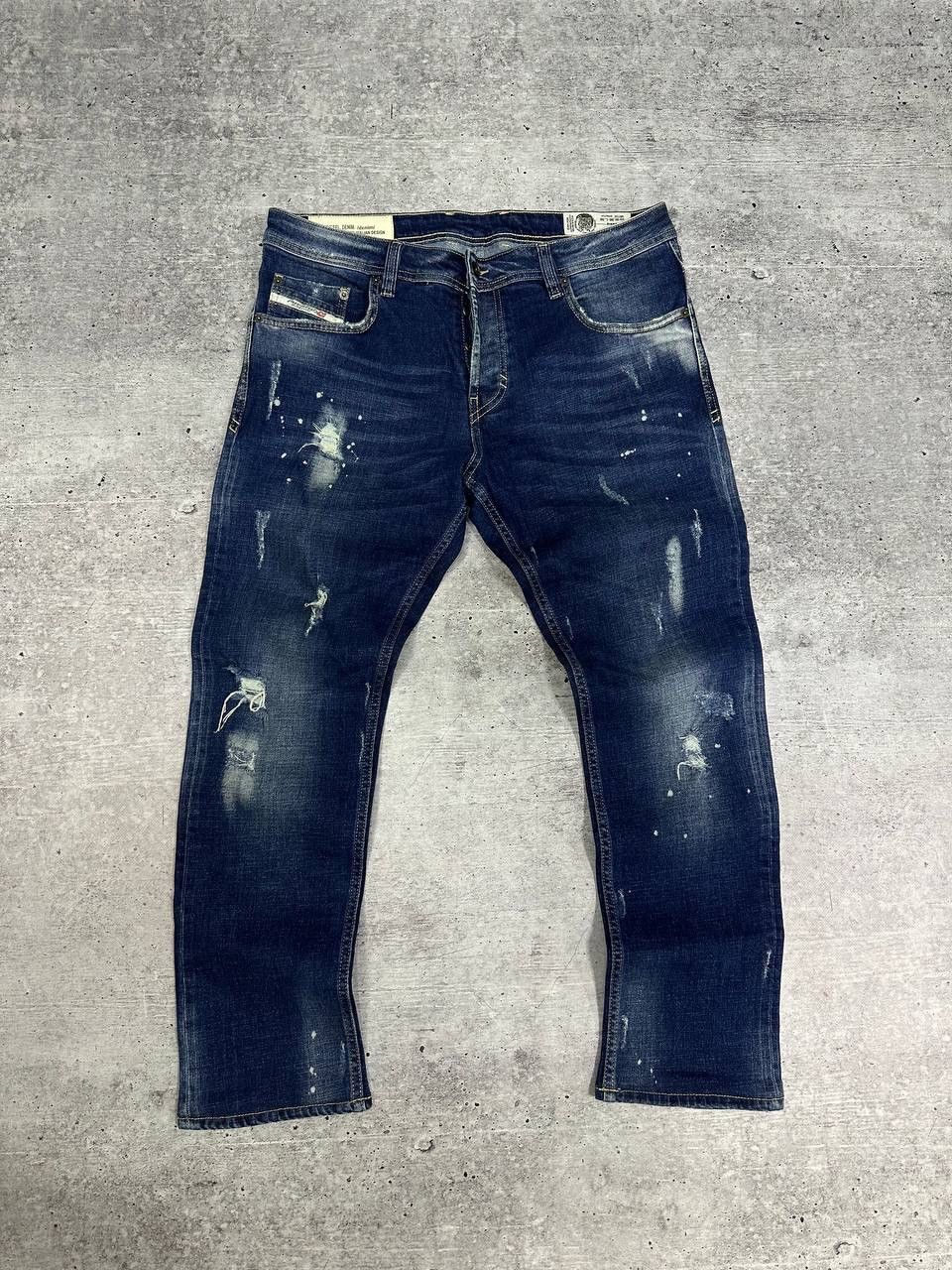 Diesel × Vintage Vintage Diesel Buster Dark Denim Pants Size US 36 / EU 52 - 4 Thumbnail