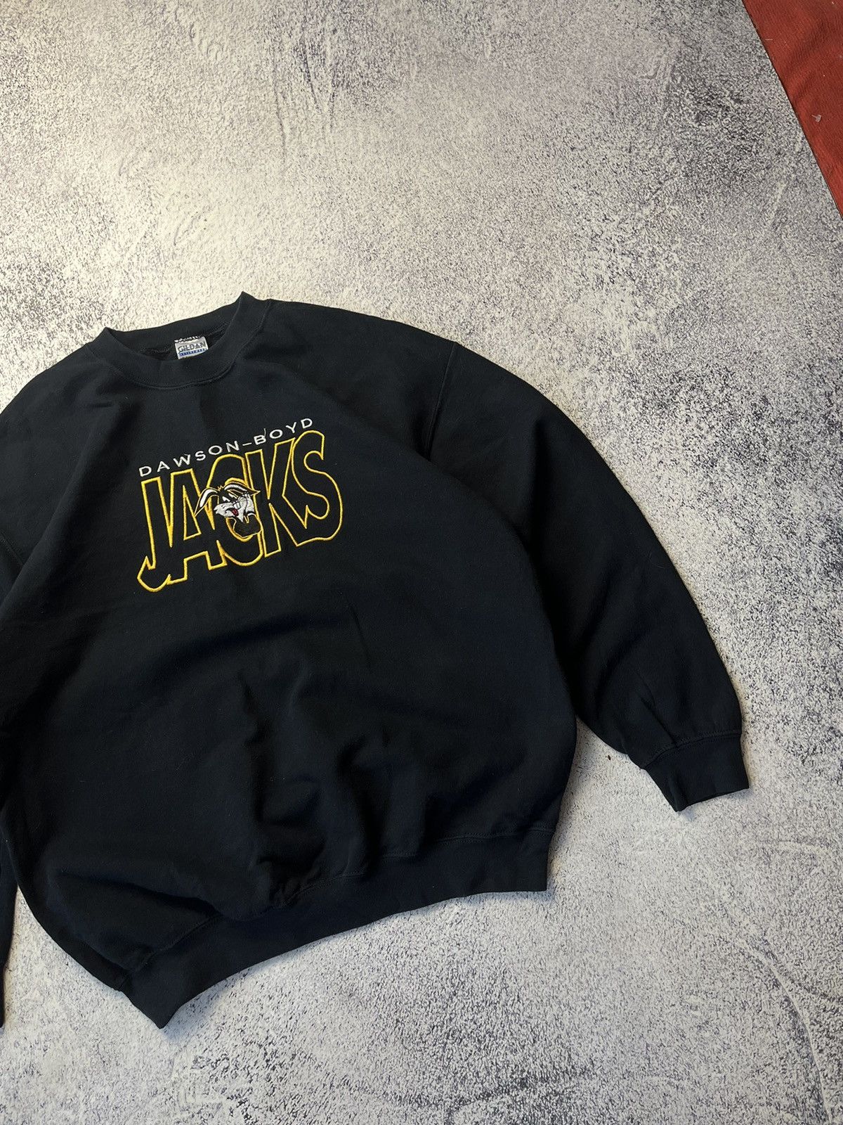 Gildan Vintage Sweatshirt Dawson-Boyd Jacks Y2K Size US L / EU 52-54 / 3 - 3 Thumbnail
