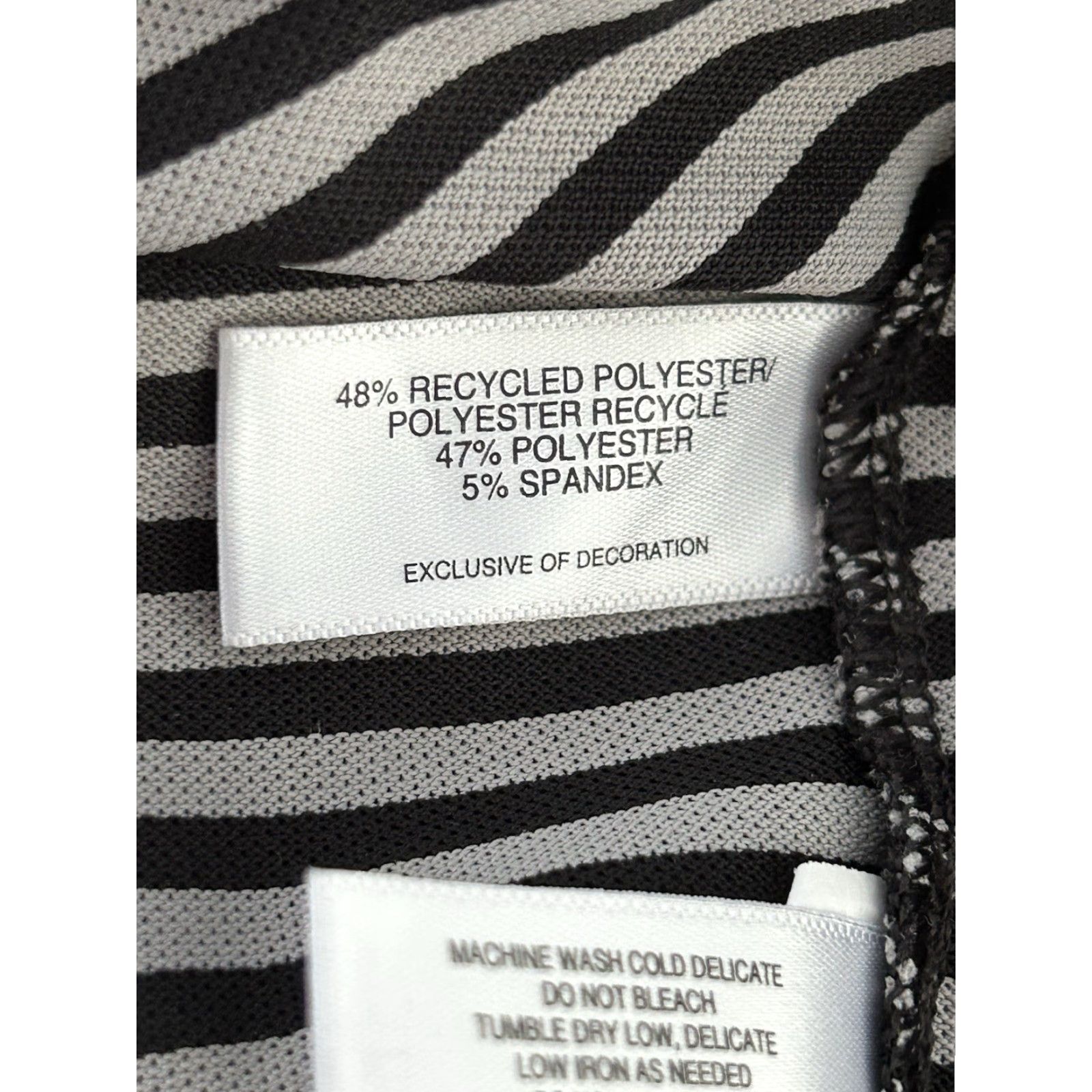 Cutter & Buck Cutter & Buck Golf Polo Shirt Gray Black Stripes 3XT Mens Size US XXL / EU 58 / 5 - 7 Thumbnail
