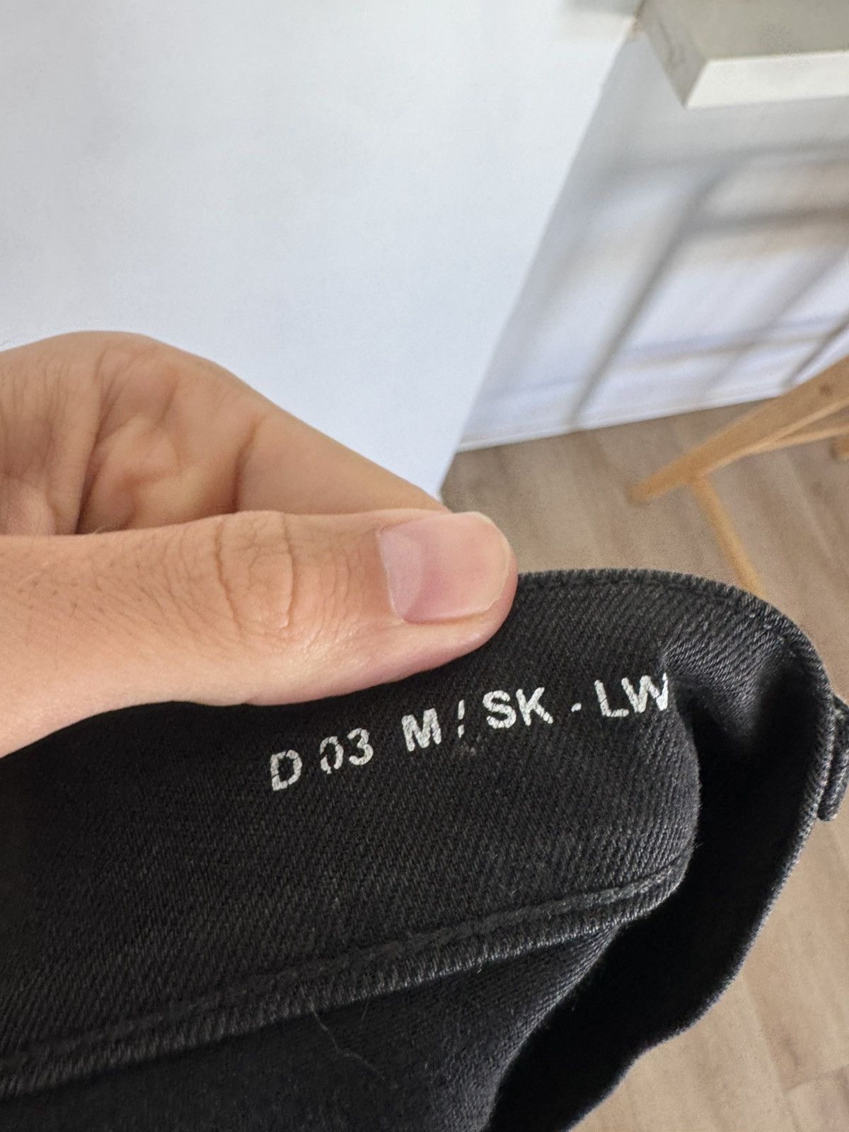 Saint Laurent Paris Rare Waxed D03 denim Size US 31 - 5 Thumbnail