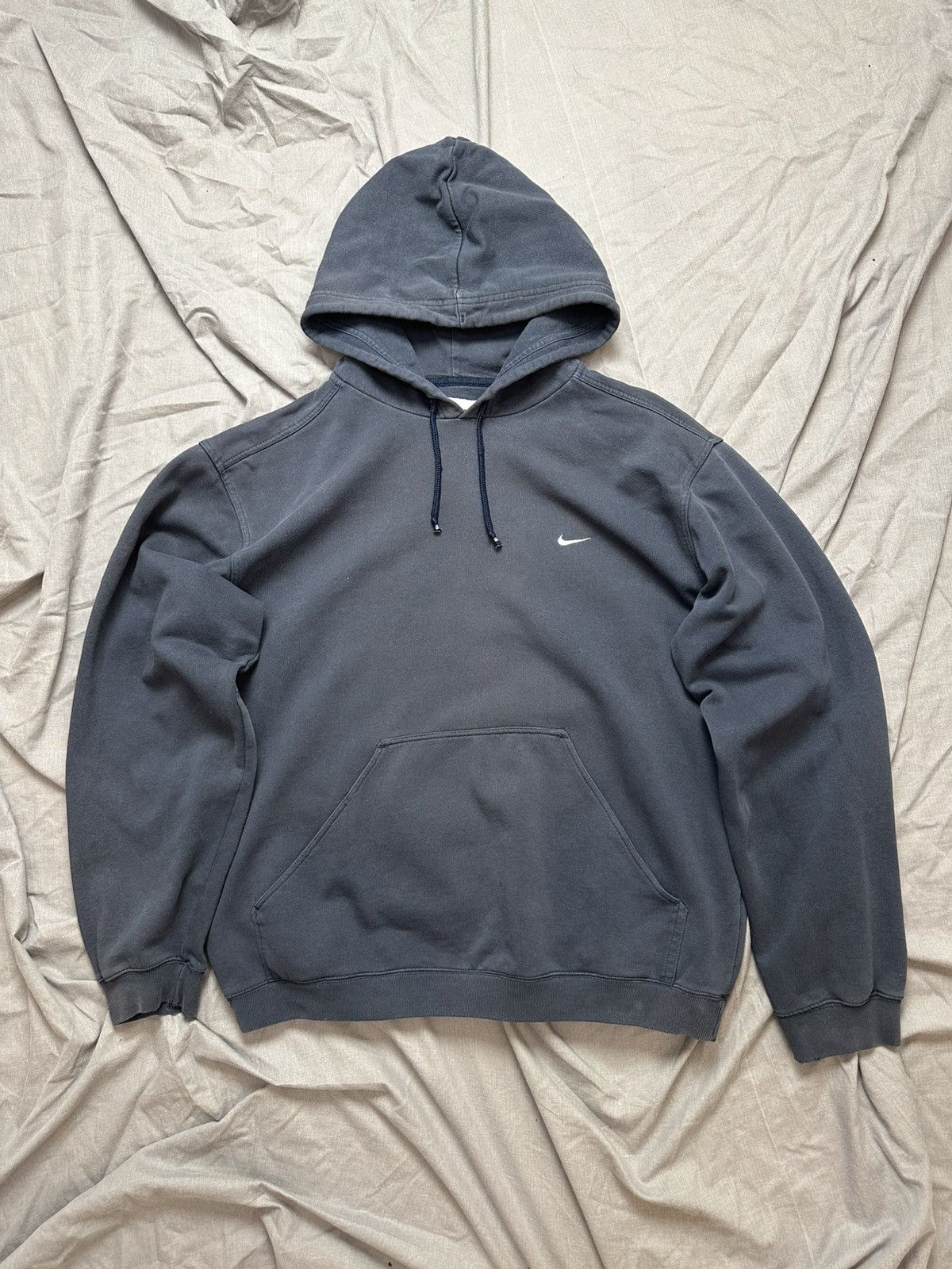 Nike Nike Vintage Hoodie 90s Grey Full Zip Jacket Tech Fleece L Size US L / EU 52-54 / 3 - 1 Thumbnail