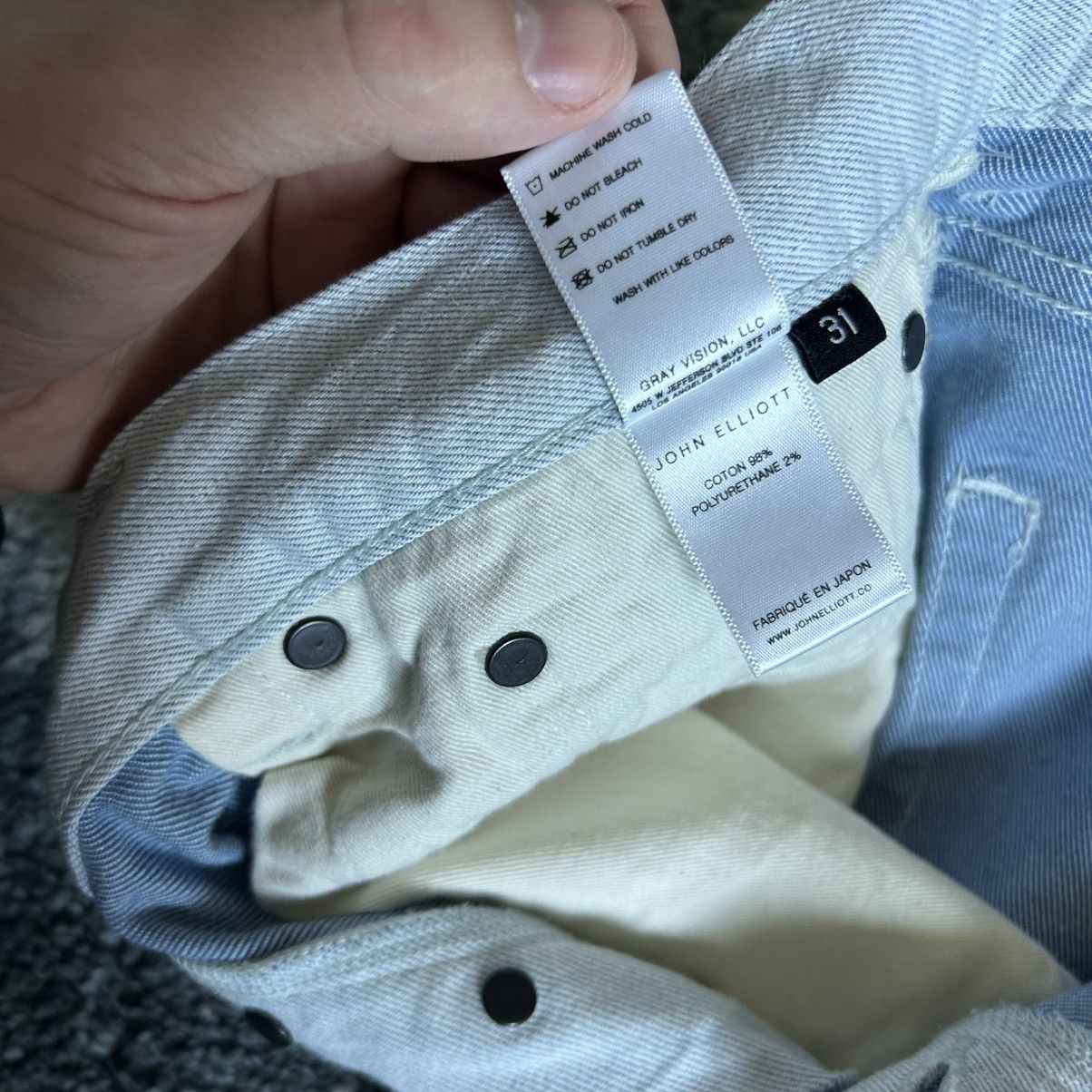 John Elliott SPRiNG SUMMER 2017 SEASON NiNE iCE BLUE GLACiER CAST 2 DENiM Size US 31 - 16 Thumbnail