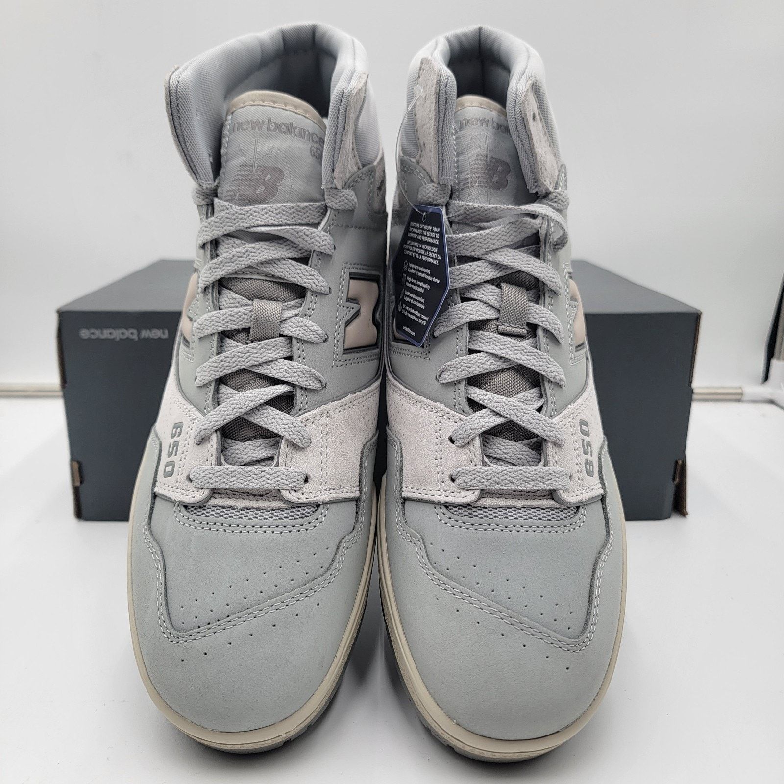 New Balance New Balance Men 650R Lifestyle Aluminum Rain Cloud Sz 10.5 Size US 10.5 / EU 43-44 - 3 Thumbnail