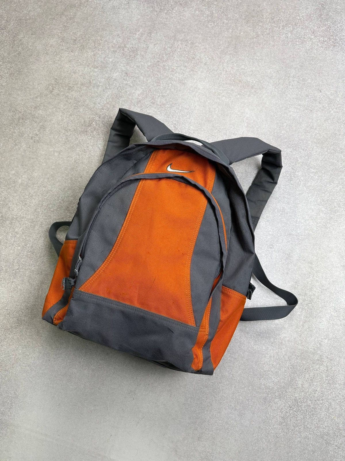 Nike Vintage 90s Nike Big Swoosh Orange ACG Backpack Rare Os Size ONE SIZE - 2 Thumbnail