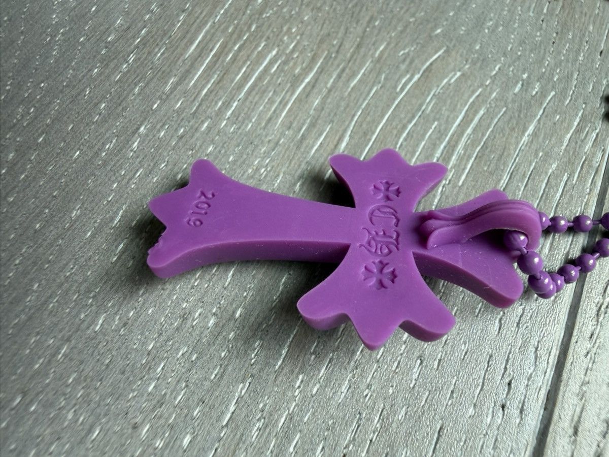 Chrome Hearts Chrome Hearts Silichrome Cross Necklace Size ONE SIZE - 9 Thumbnail