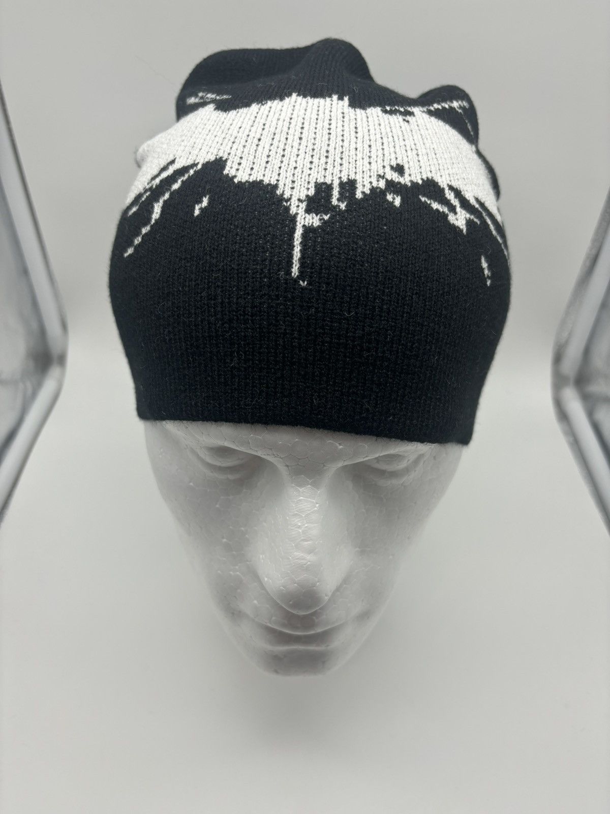 Japanese Brand × Vintage O9 - Bat Knitted Beanie Size ONE SIZE - 4 Thumbnail