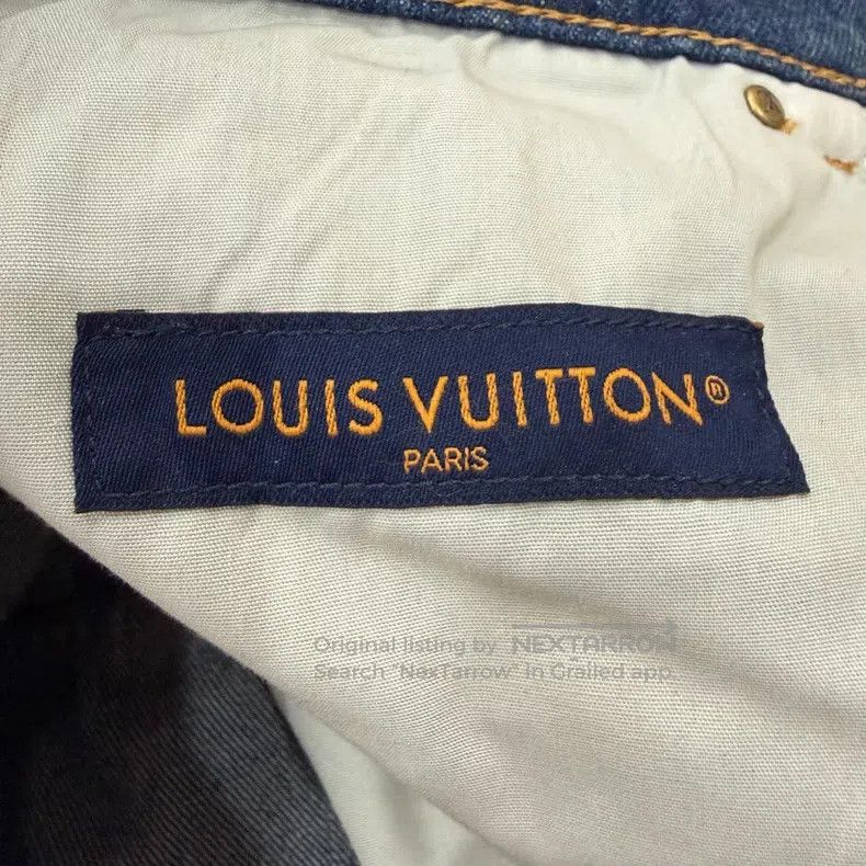 Louis Vuitton Louis Vuitton Washed leather denim pants Size US 33 - 3 Thumbnail