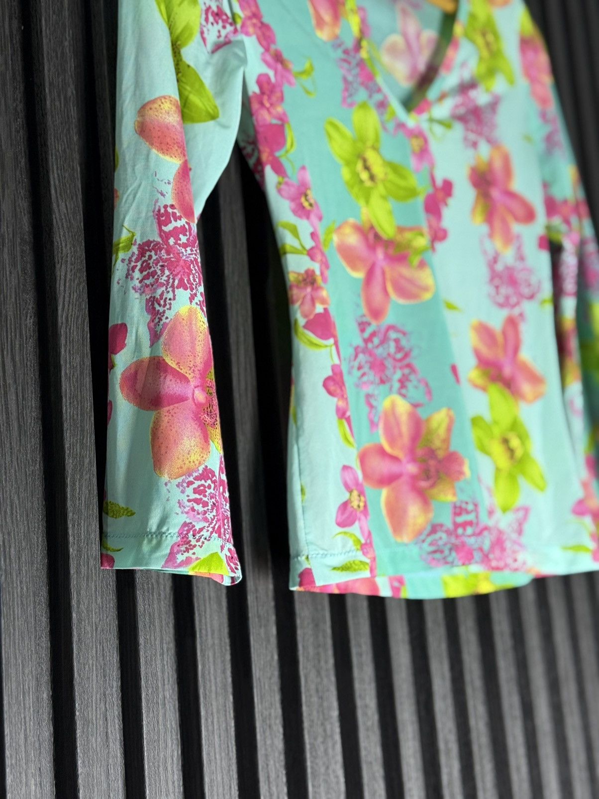 Versace Versace floral womens tops Size S / US 4 / IT 40 - 3 Thumbnail