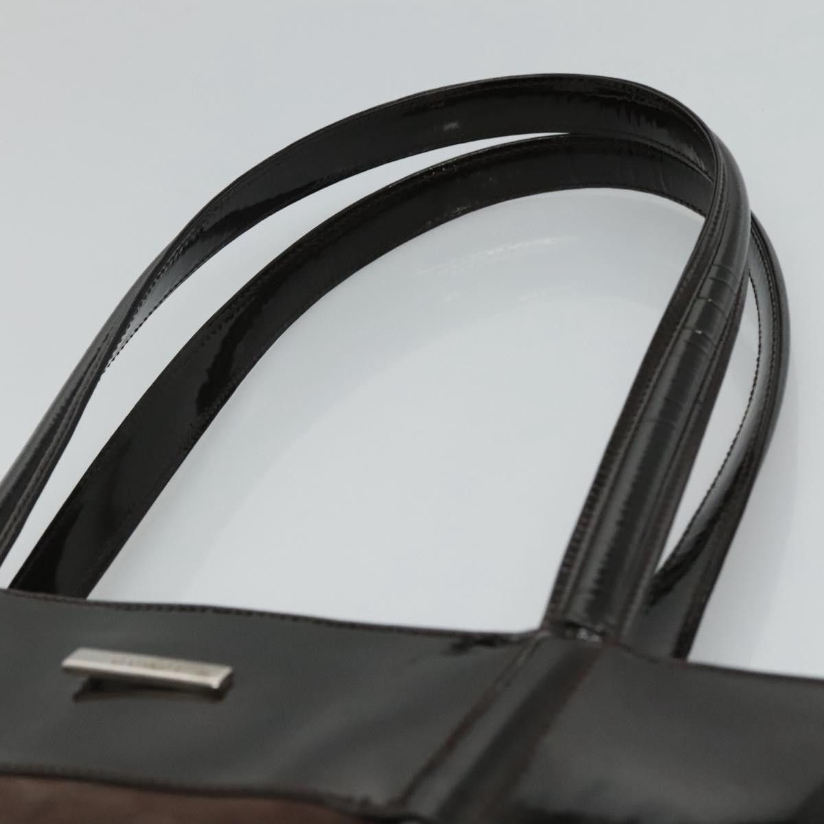 Gucci GUCCI Tote Bag Suede Leather Brown Size ONE SIZE - 8 Thumbnail