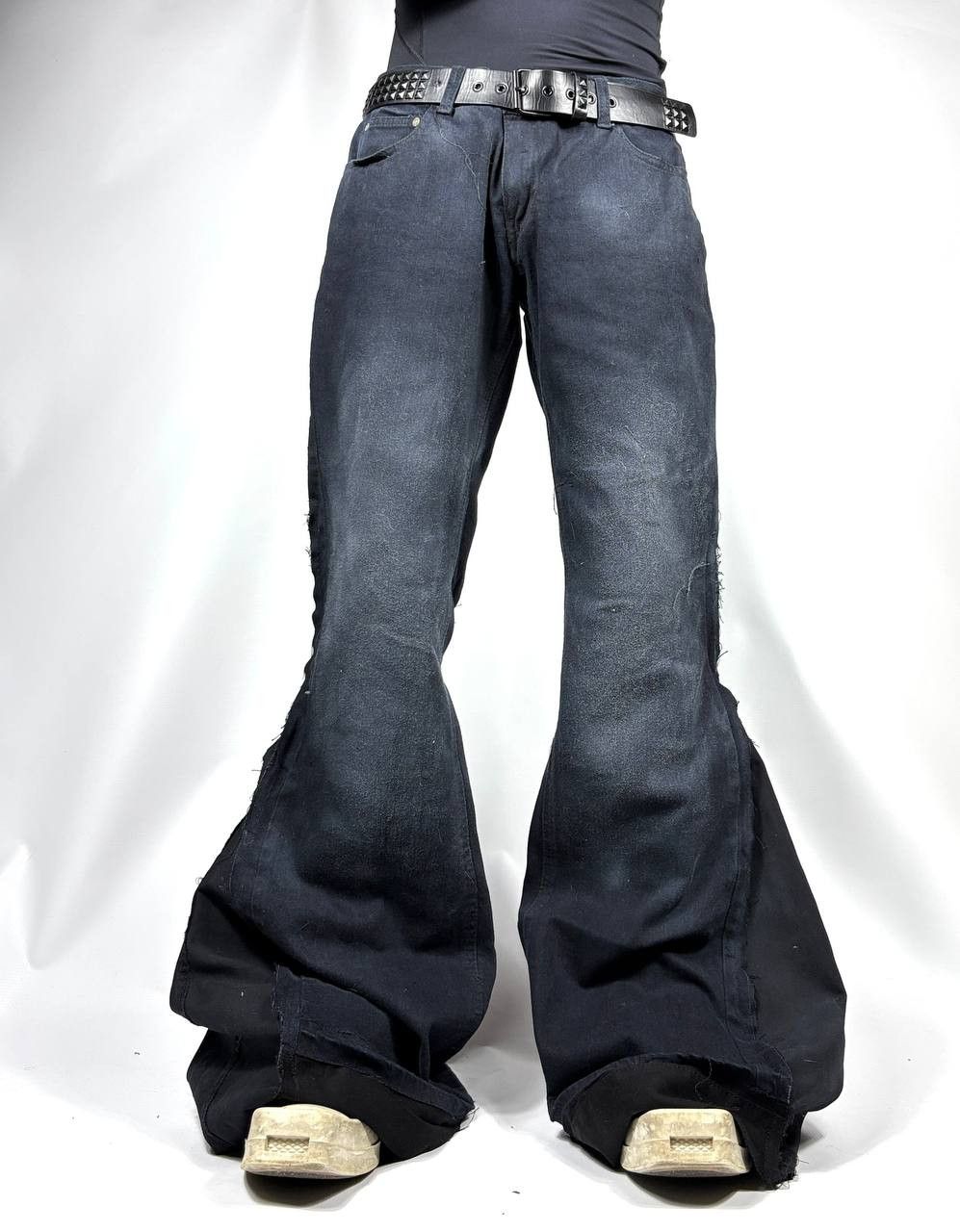 Japanese Brand rare faded handmade streetwear jeans Size US 34 / EU 50 - 1 Thumbnail