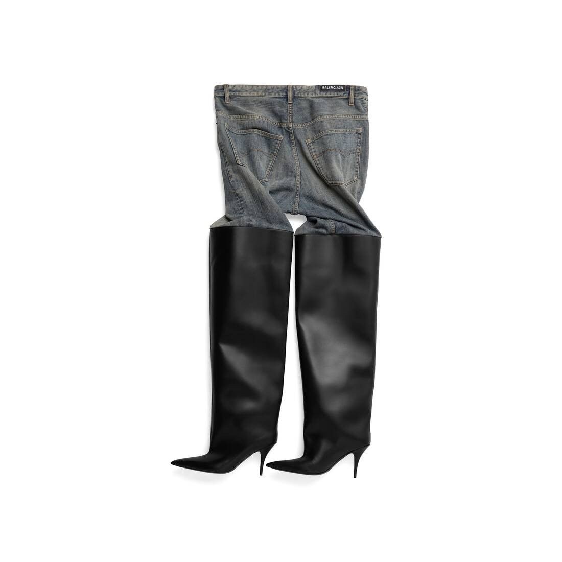 Balenciaga o1in1g1025 Waders Pantashoes in Blue Size US 9 / IT 39 - 6 Thumbnail
