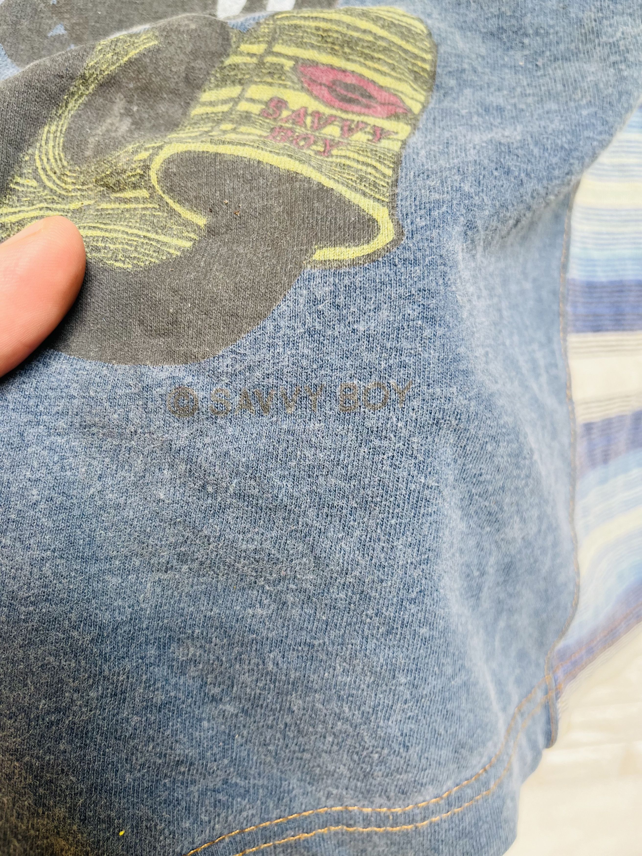 Japanese Brand × Vintage Vintage Savvy Boy Hip Hop Streetwear Fashion Style Size US L / EU 52-54 / 3 - 8 Thumbnail