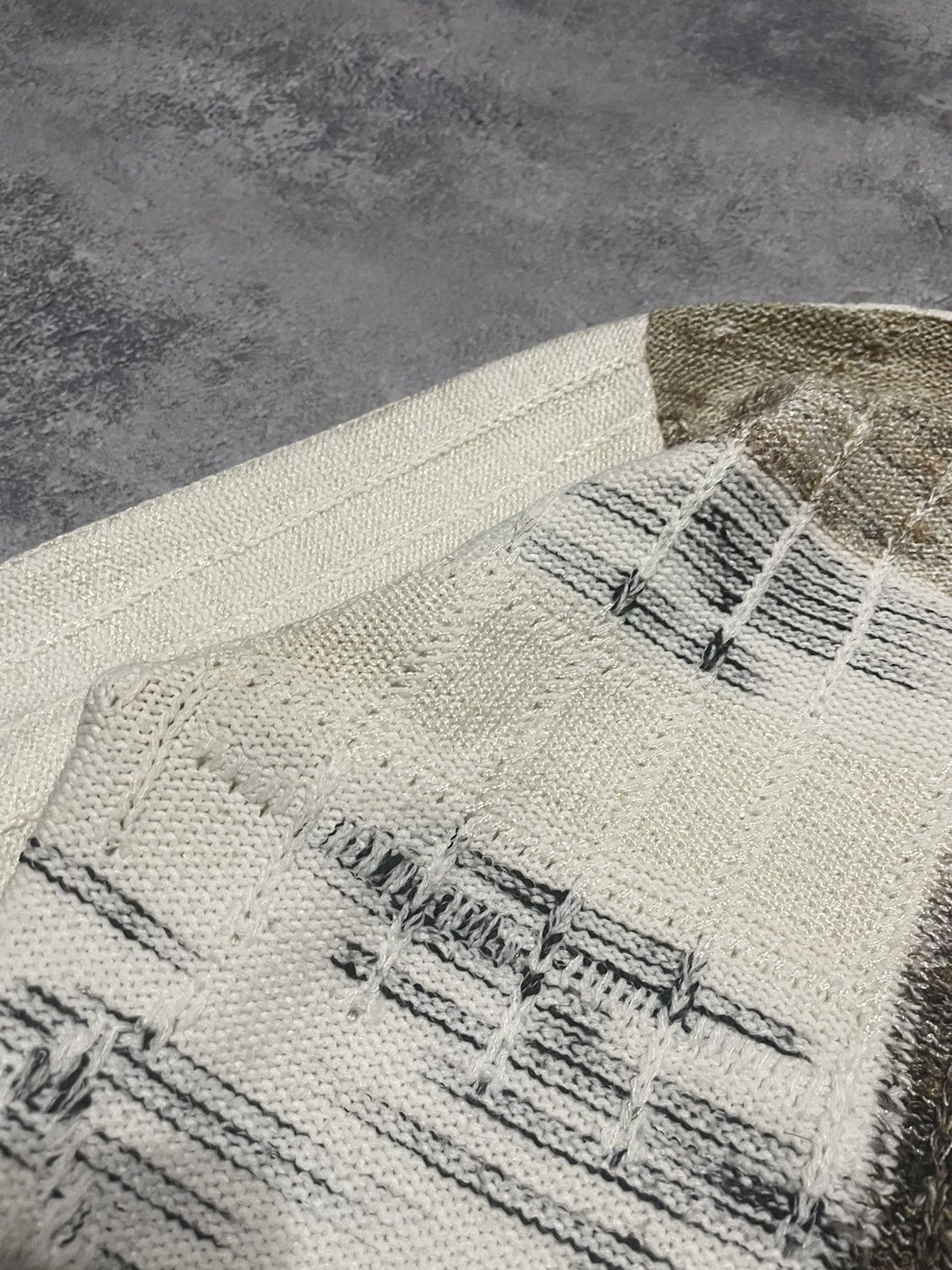 Japanese Brand × Junya Watanabe Y2K LGB IfSixWasNine Style Knit Sweater Size US L / EU 52-54 / 3 - 3 Thumbnail