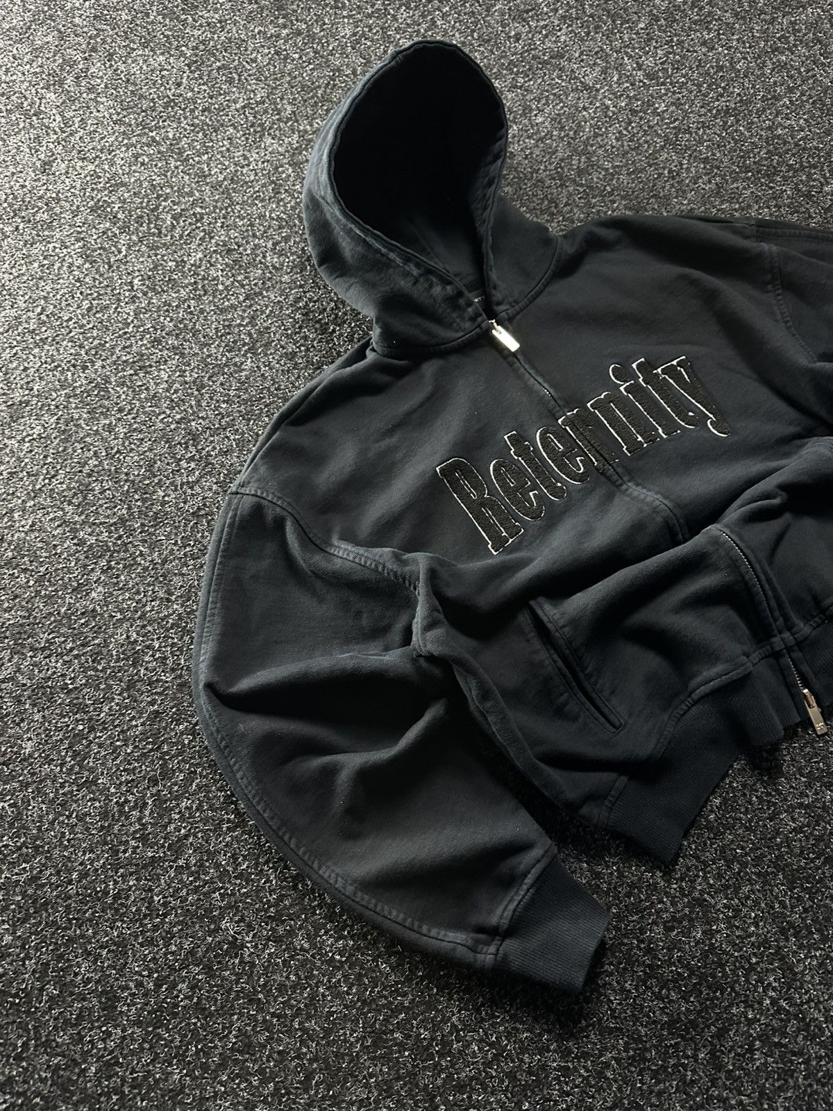 Other 🚨 RARE RETERNITY BIG TEDDY LOGO BOXY HOODIE Y2k sk8 Size US S / EU 44-46 / 1 - 2 Thumbnail