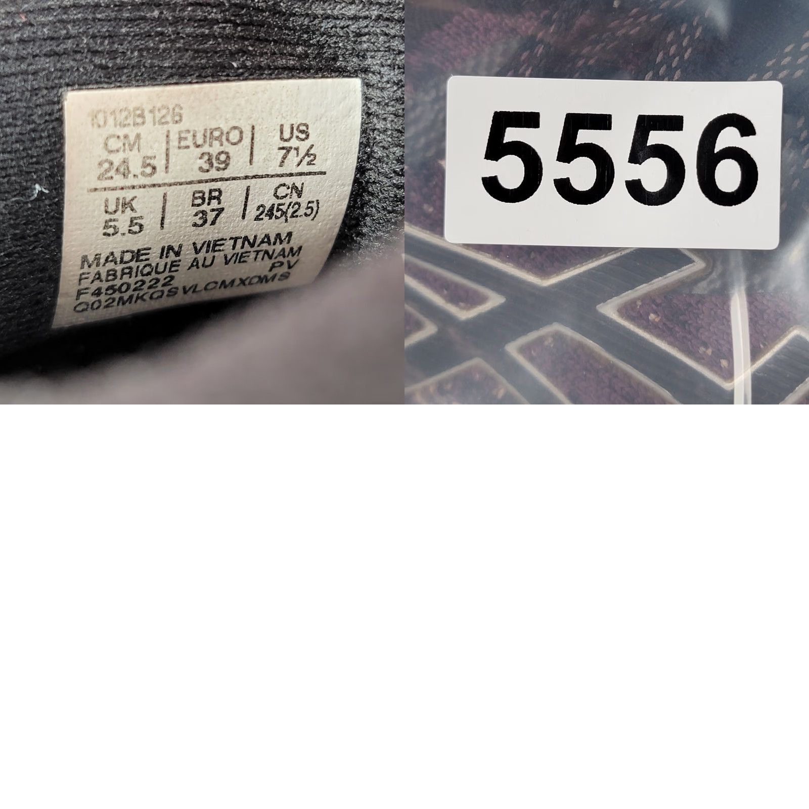 Asics Womens ASICS GEL-KAYANO 28 MK Size 7.5 1012B126-500 Deep Plum/Black Sneaker Athletic Shoes Size US 8 / IT 38 - 9 Thumbnail