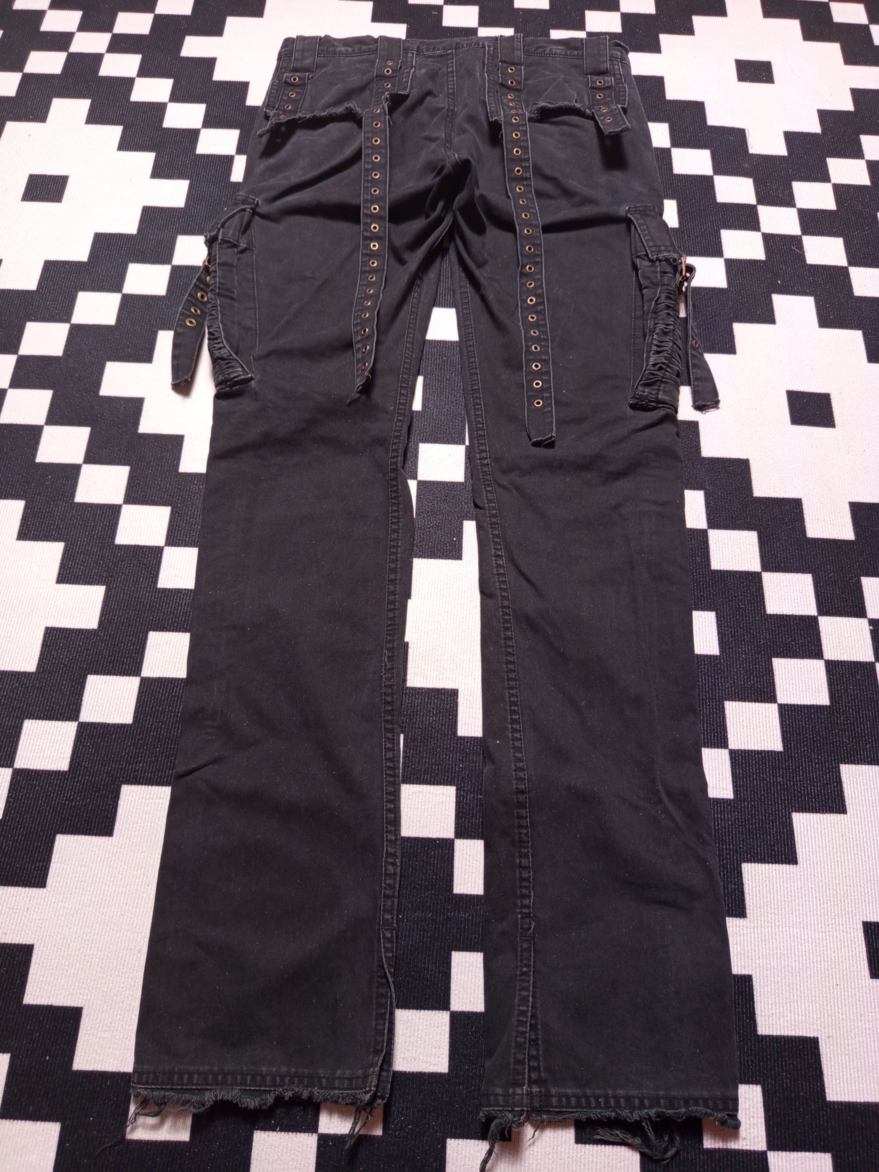 Hysteric Glamour 💥WASHED HYSTERIC GLAMOUR BALENCIAGA STYLE JAPANESE JEANS Size US 30 / EU 46 - 13 Thumbnail