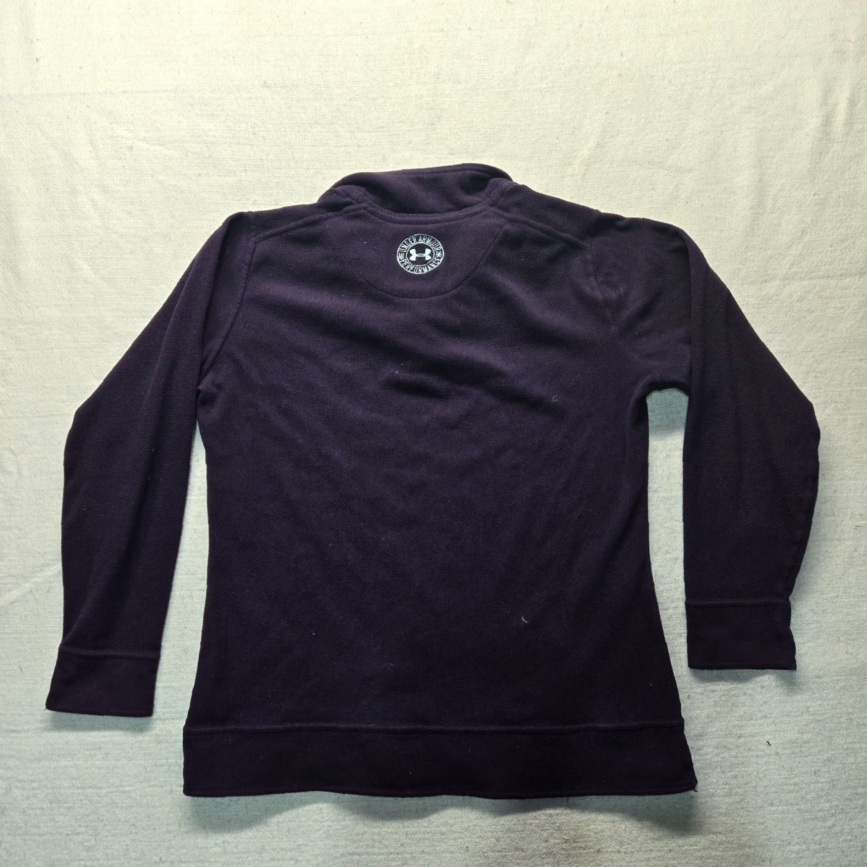 Under Armour VINTAGE Under Armour Sweater Shirt Women's L Black 1/4 Zip Knit Pullover 2010s Womens Size L / US 10 / IT 46 - 7 Thumbnail