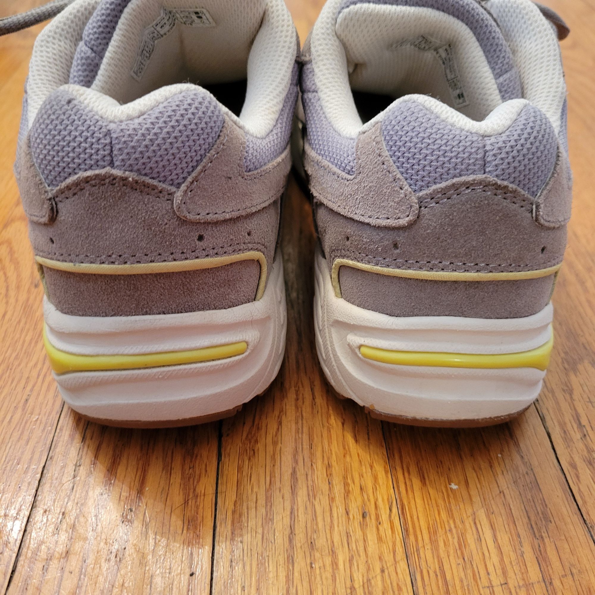Vionic Vionic Athletic Shoes 9.5W Gray Brown Yellow Mesh Suede Snea Size US 9.5 / IT 39.5 - 4 Thumbnail