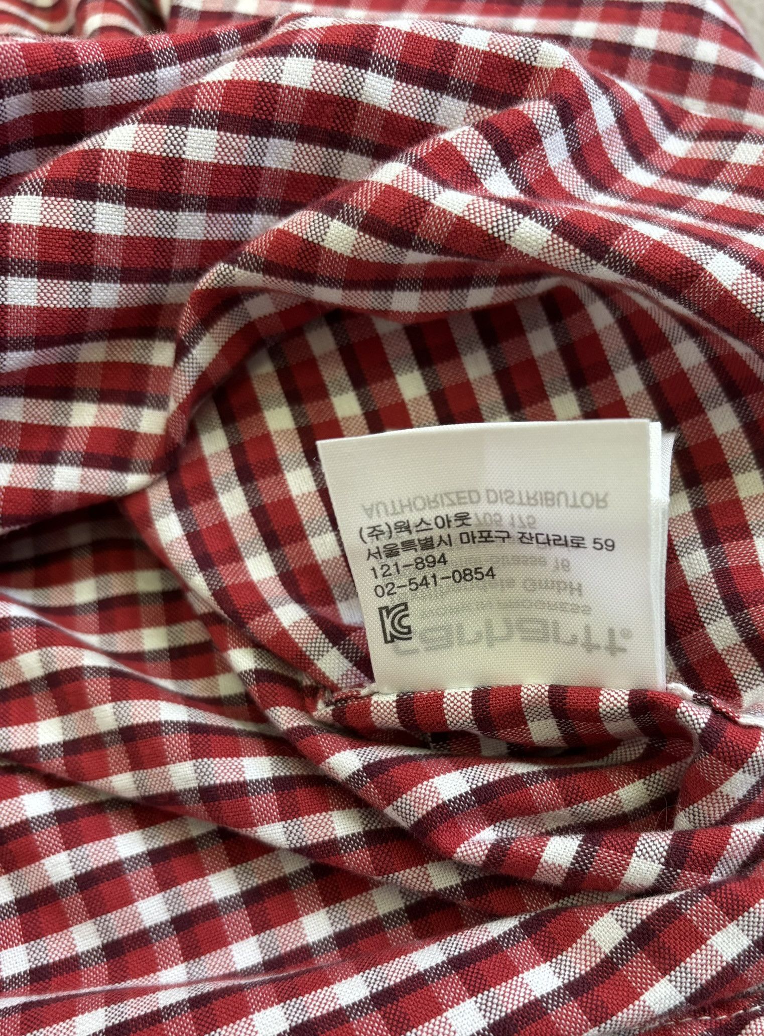 Carhartt Wip Carhartt WIP shirt red check medium Size US M / EU 48-50 / 2 - 15 Thumbnail