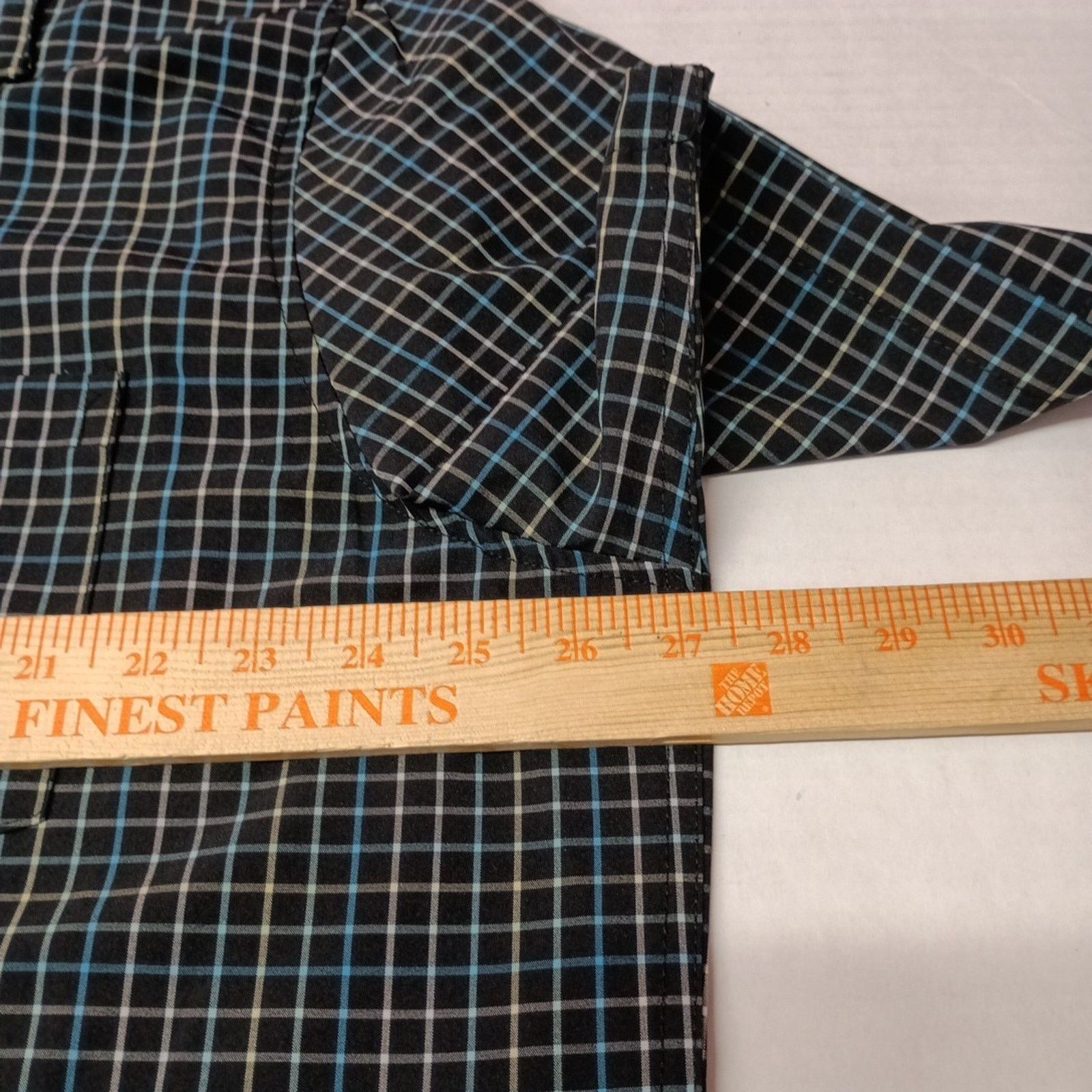Chaps Chaps Performance Woven Shirt Mens Size 2XL Jet Black UPF 50 Size US XXL / EU 58 / 5 - 5 Thumbnail
