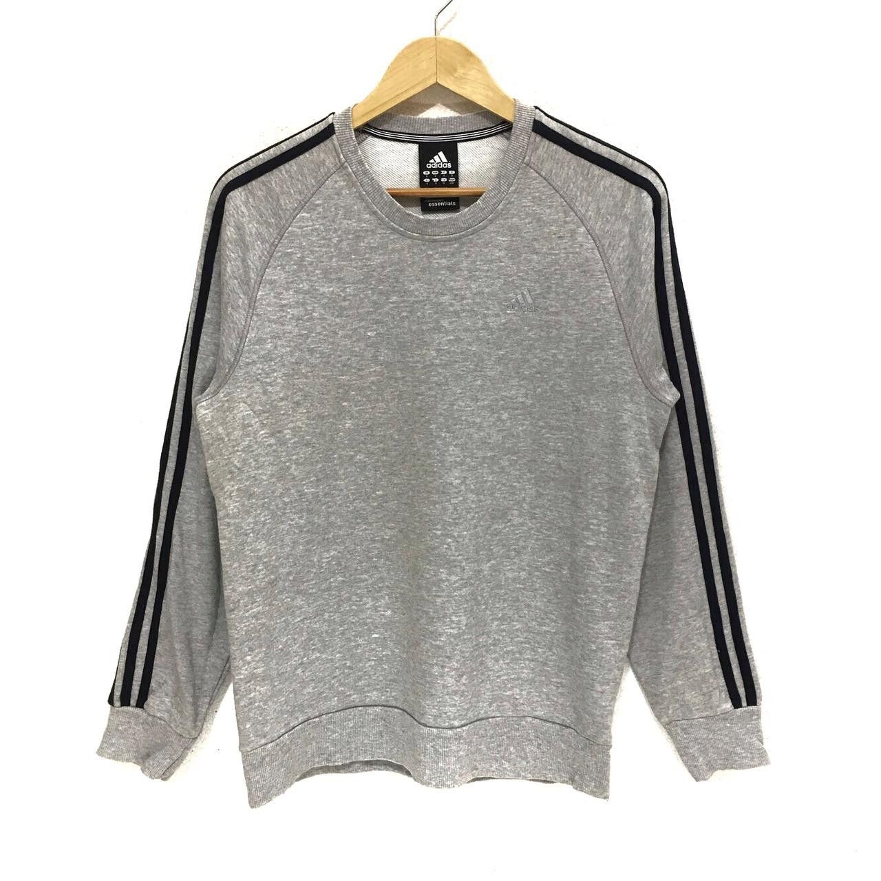 Adidas Vintage ADIDAS CLIMA 365 Gray Crewneck 3 Stripes Sweatshirt Size S / US 4 / IT 40 - 1 Thumbnail