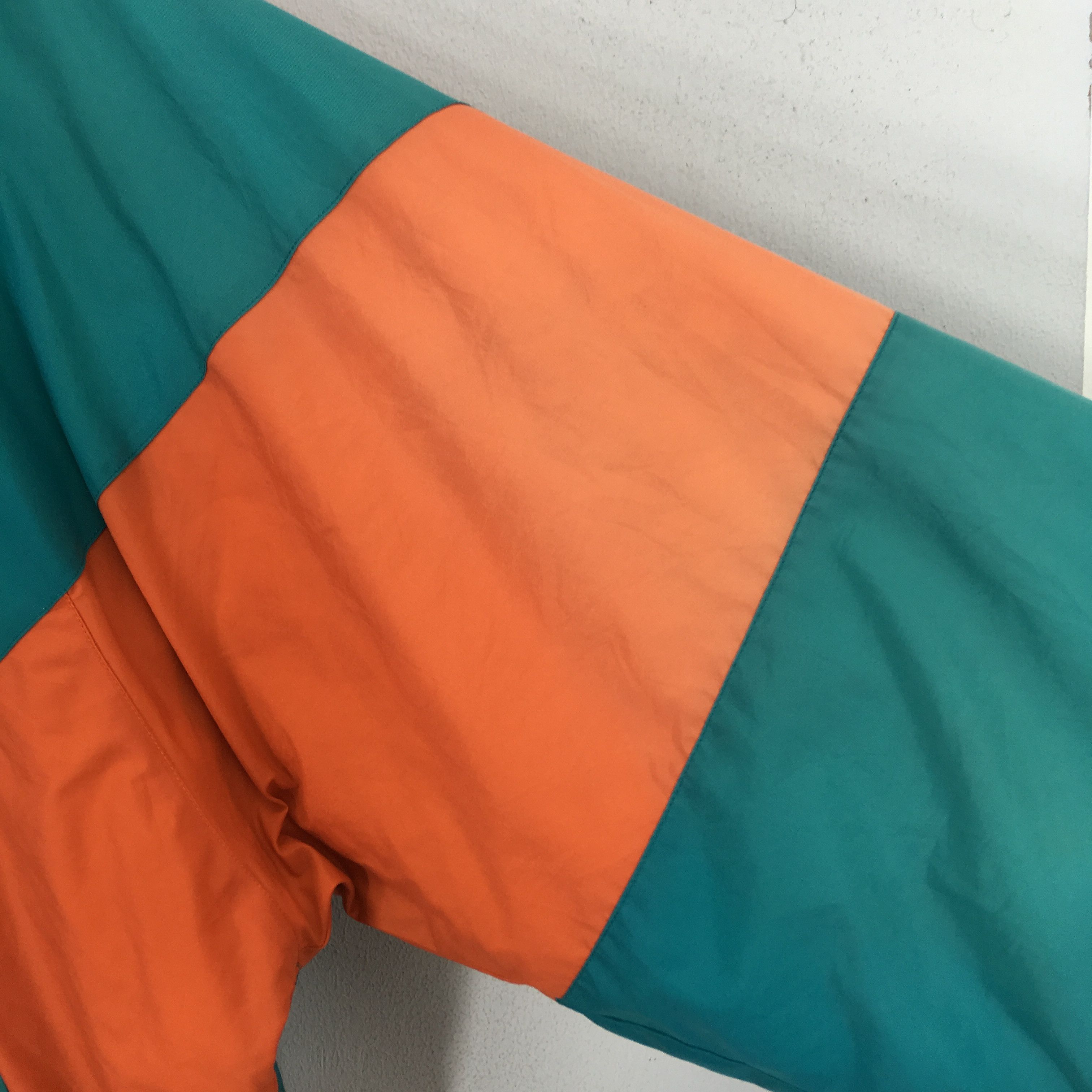 NFL Vintage 90's Miami Dolphins NFL Football Bomber Jacket Size US L / EU 52-54 / 3 - 5 Thumbnail