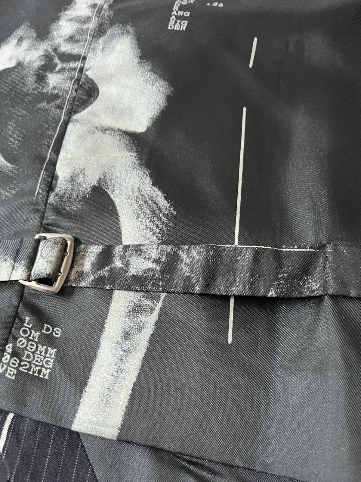 Jean Paul Gaultier Jean Paul Gaultier Junior S/S 1990 X-Ray reversible vest Size US L / EU 52-54 / 3 - 10 Thumbnail