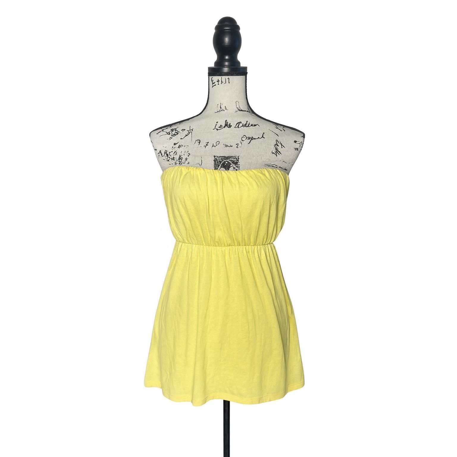 Other Doralice Women’s Strapless Top Size 2 – Made in Italy Yellow Size XS / US 0-2 / IT 36-38 - 1 Thumbnail