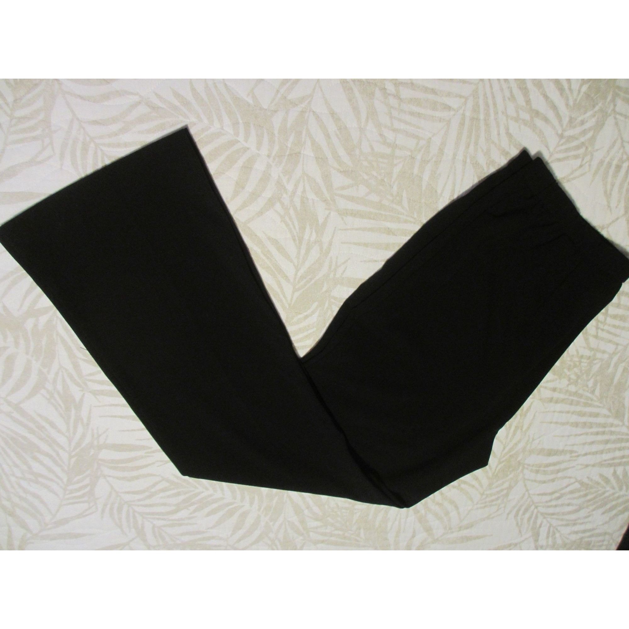 Other Susan Graver Black Elastic Waist Womens Pants Size 10 Polyes Size 32" / US 10 / IT 46 - 3 Thumbnail