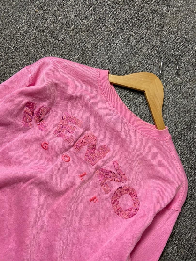 Kenzo Kenzo Golf Embroidered Crewneck Sweatshirt (197) Size XS / US 0-2 / IT 36-38 - 2 Thumbnail
