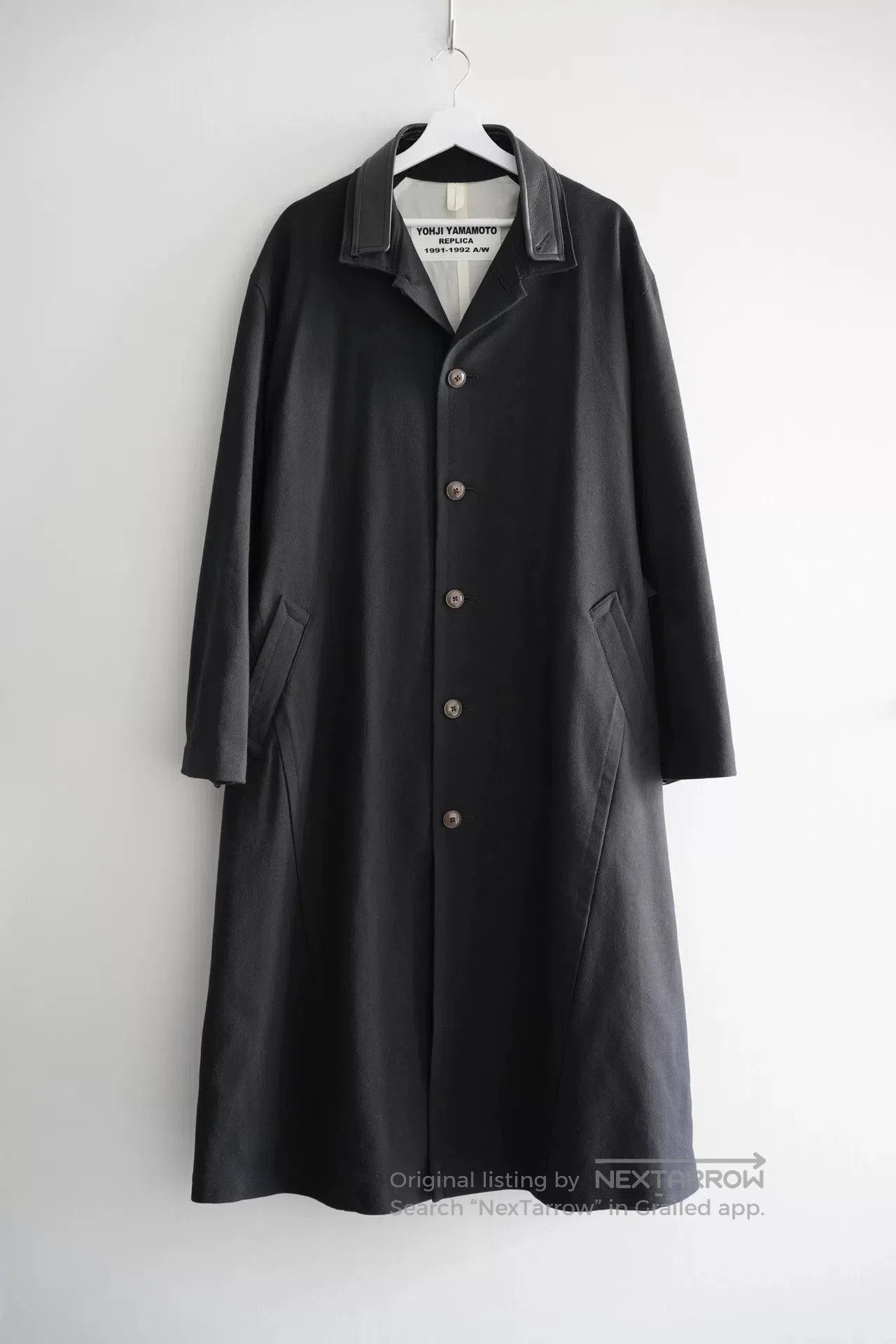 Yohji Yamamoto Yohji Yamamoto Black Long Coat. Size US M / EU 48-50 / 2 - 1 Thumbnail