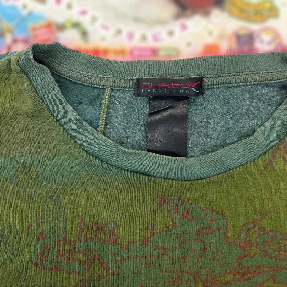Custo Barcelona × Japanese Brand Custo Barcelona Crazy Acid Print t-shirt Size XL / US 12-14 / IT 48-50 - 3 Thumbnail
