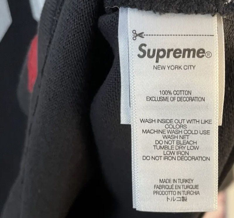 Playboy × Supreme Supreme Playboy Long Sleeve Football Top Black Large Size US L / EU 52-54 / 3 - 5 Thumbnail