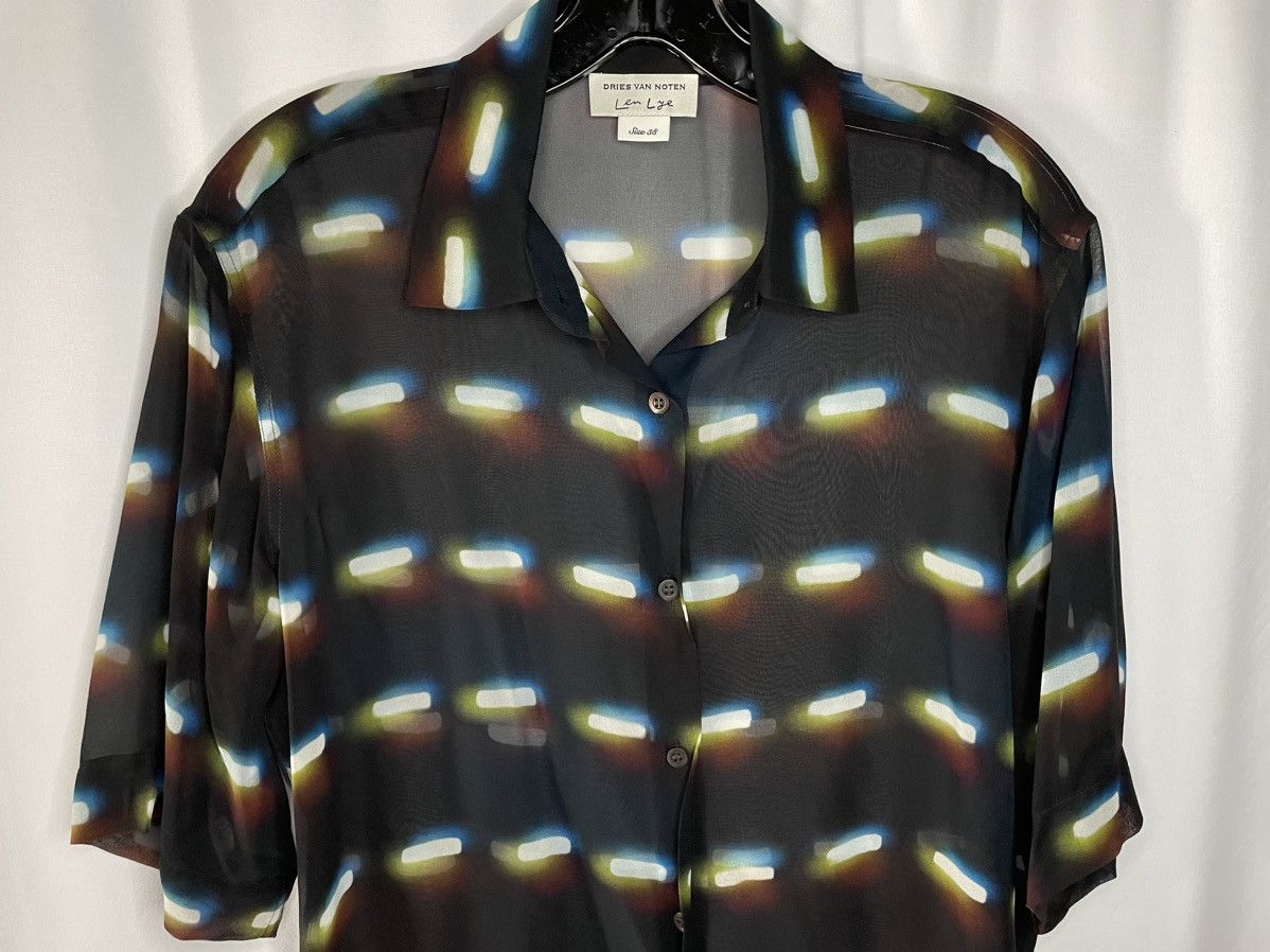 Dries Van Noten Dries Van Noten Silk Shirr Size S / US 4 / IT 40 - 2 Thumbnail