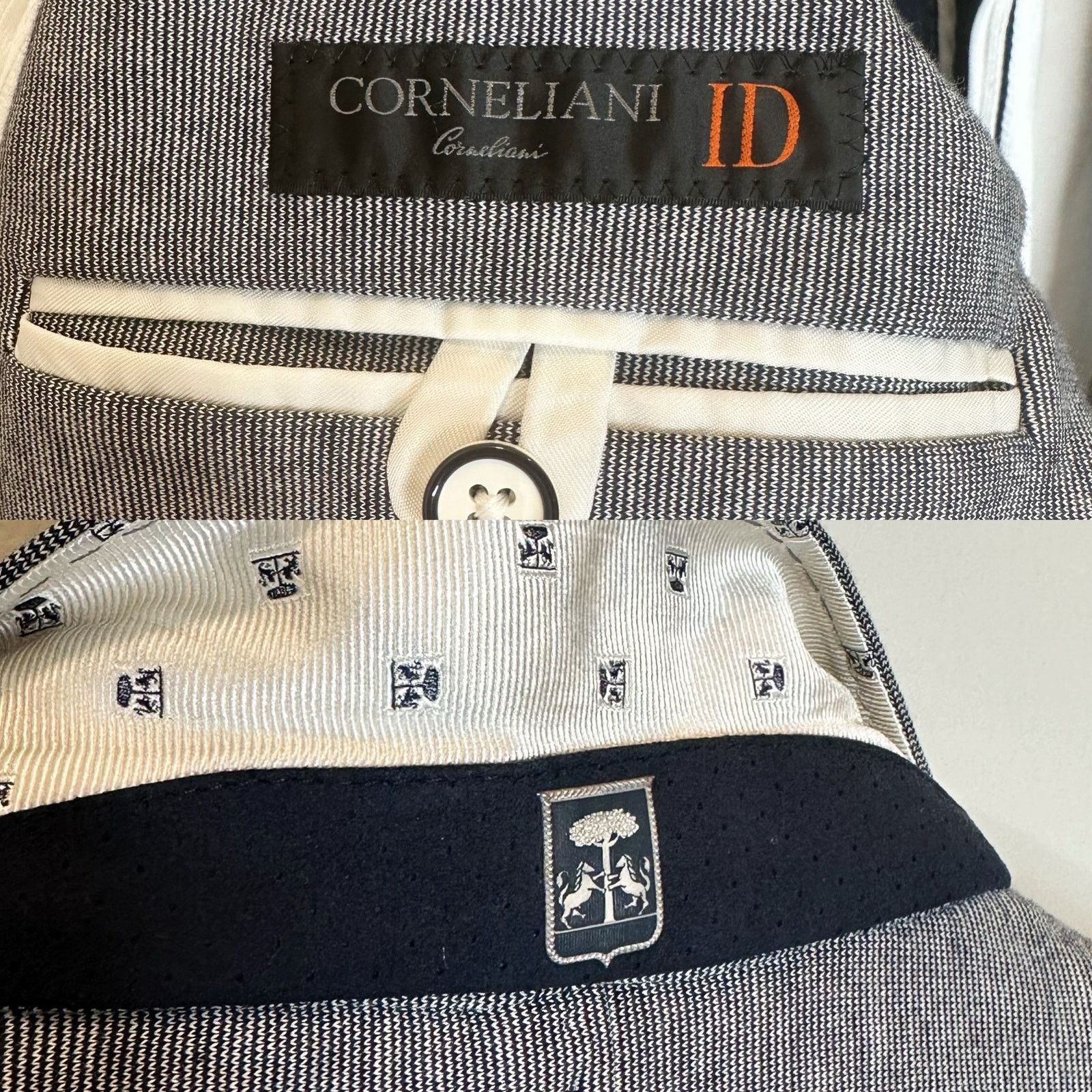 Corneliani Corneliani ID Blazer Jacket Removable Bib US 42R EU 52 Italy Size 42R - 5 Thumbnail