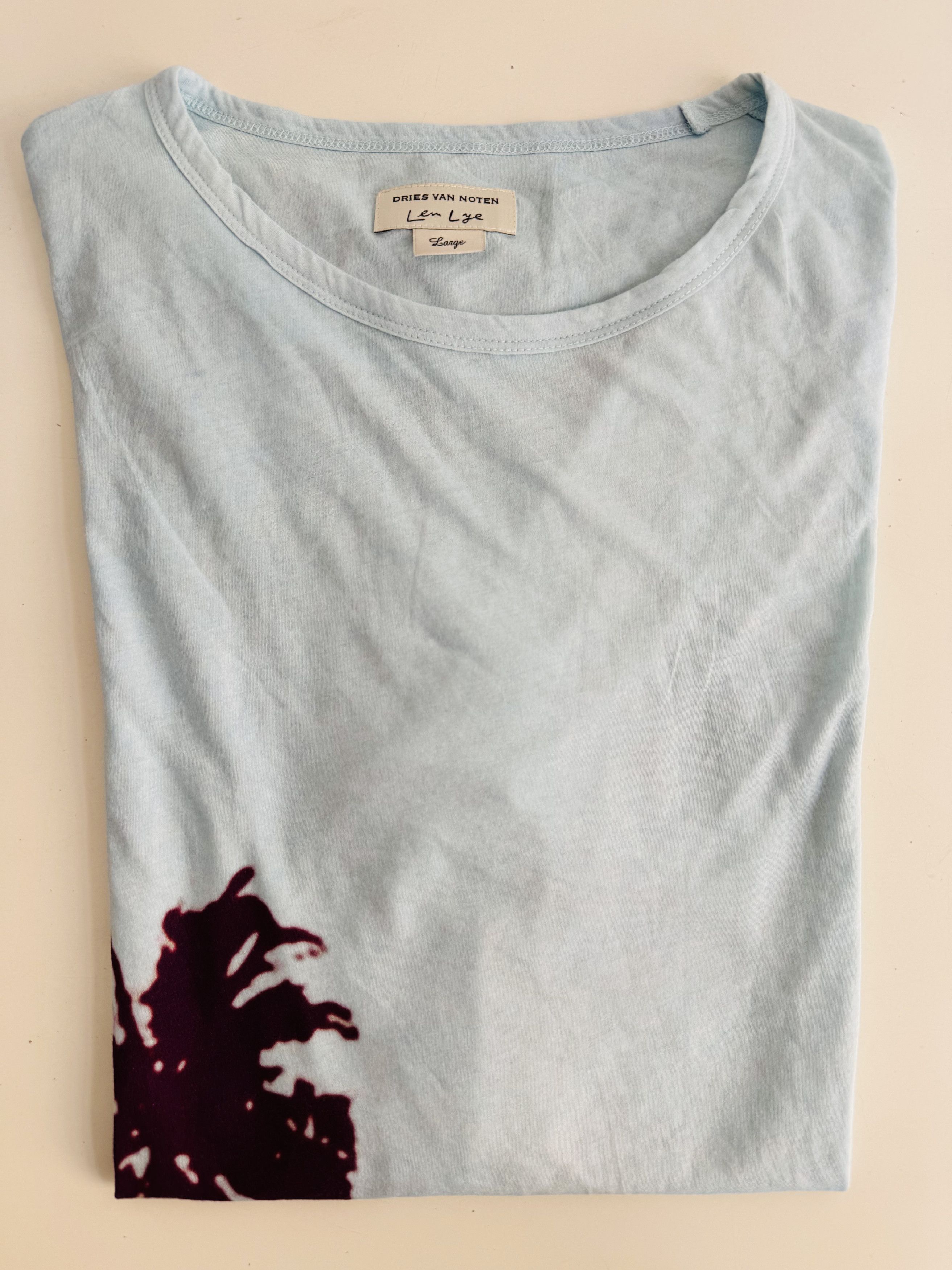 Dries Van Noten Len Lye Edition Long Sleeve T-Shirt Size US L / EU 52-54 / 3 - 5 Thumbnail