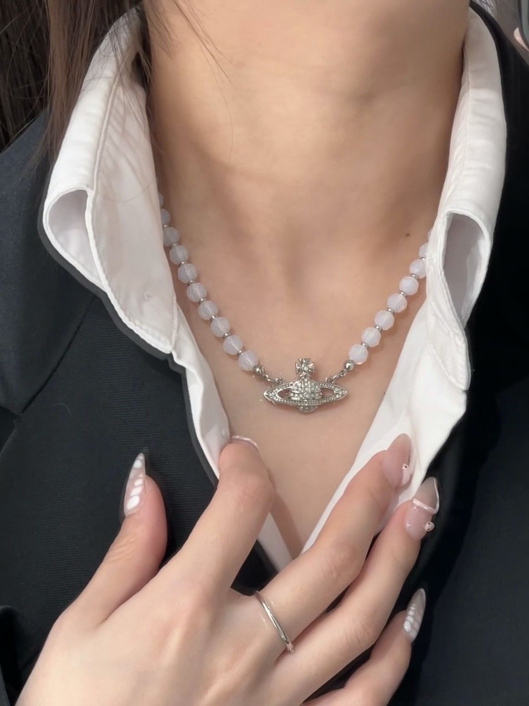 Vivienne Westwood Vivienne Westwood Messaline Choker Size ONE SIZE - 7 Thumbnail
