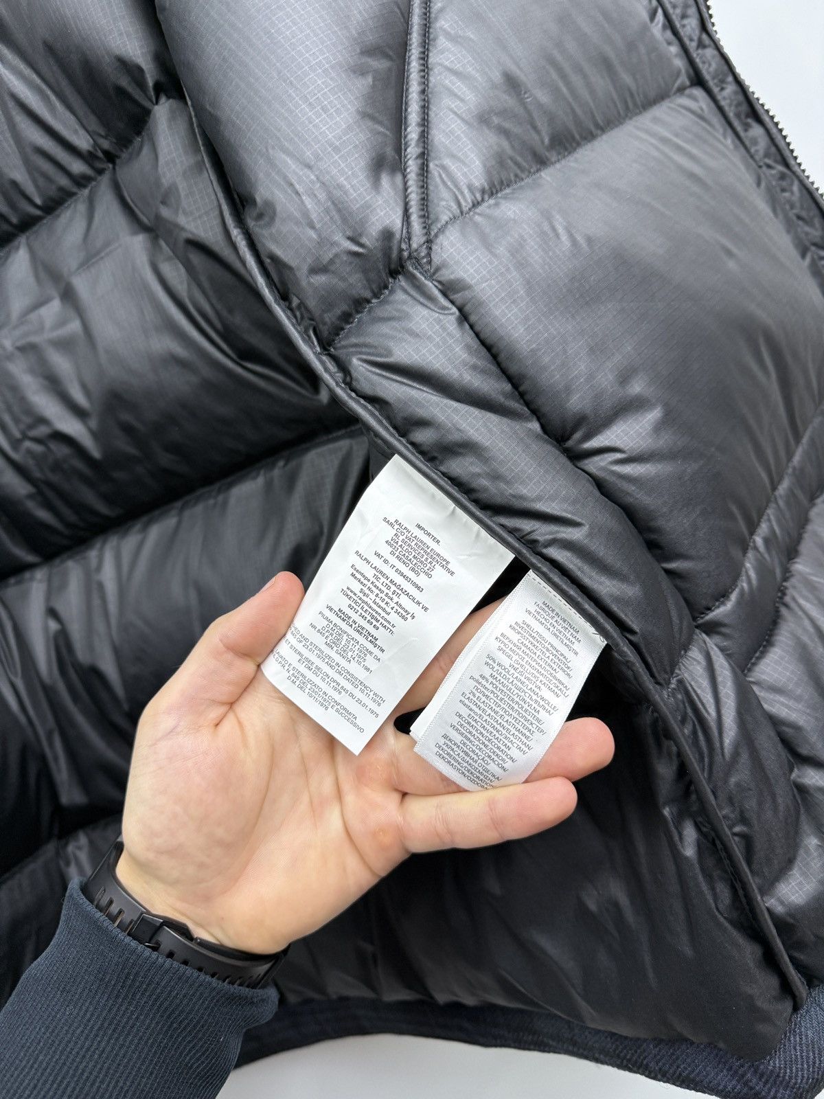 Polo Ralph Lauren 🇺🇸❗️NEW Polo Ralph Lauren Plaid Wool Puffer Down Coat Jacket Size US L / EU 52-54 / 3 - 18 Thumbnail