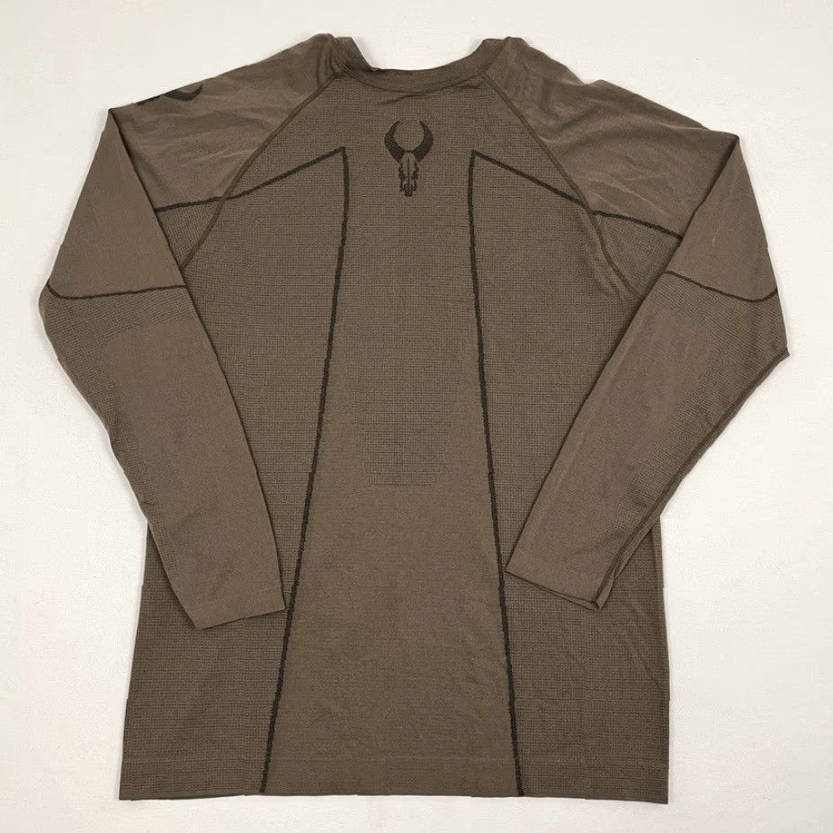 Vintage Badlands Latitude Shirt Mens XL Brown Archery Base Layer Hiking Stretch Shirt Size US XL / EU 56 / 4 - 4 Thumbnail